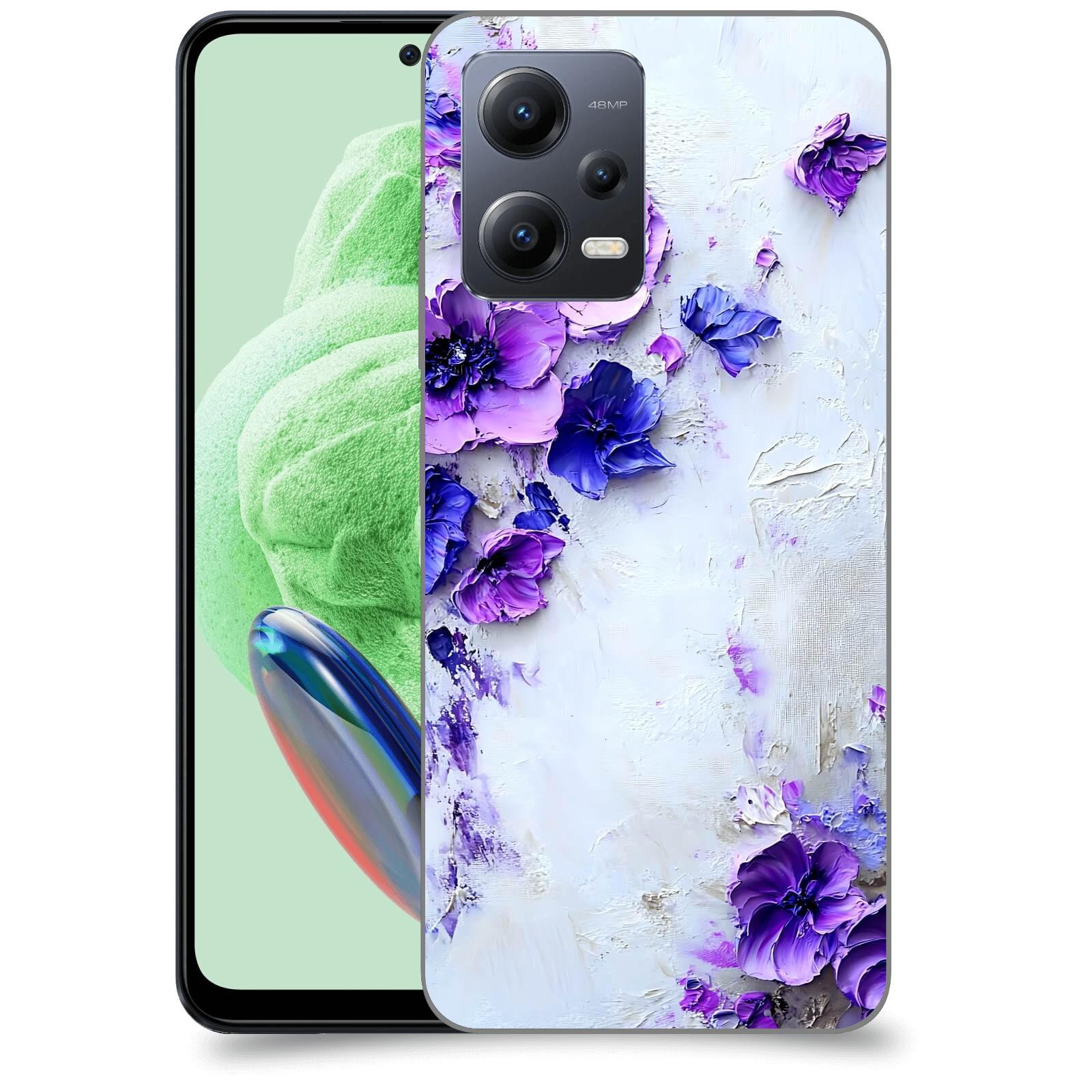 ACOVER Kryt na mobil Xiaomi Redmi Note 12 5G - Malířská něha