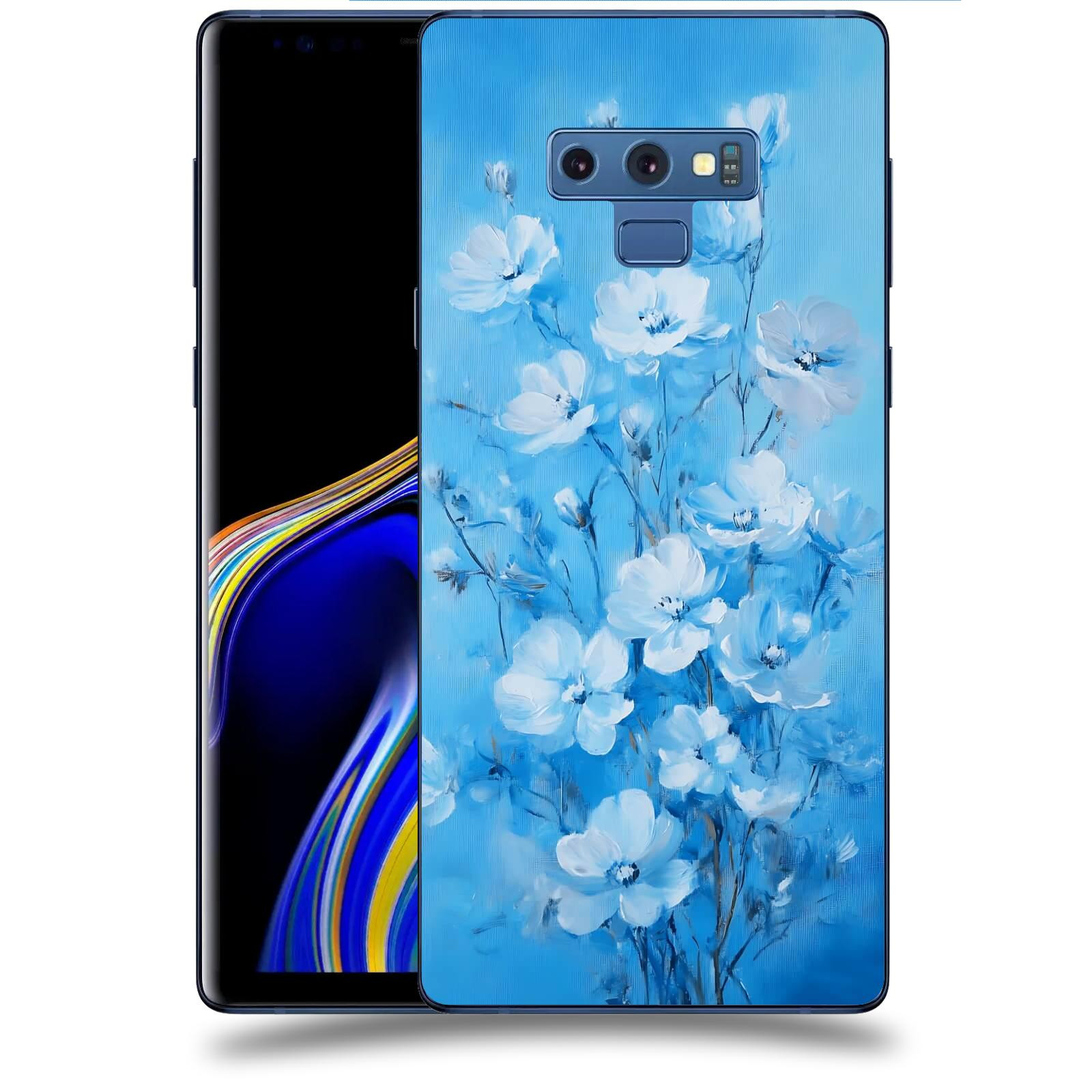 ACOVER Kryt na mobil Samsung Galaxy Note 9 N960F - Modrá ilustrace
