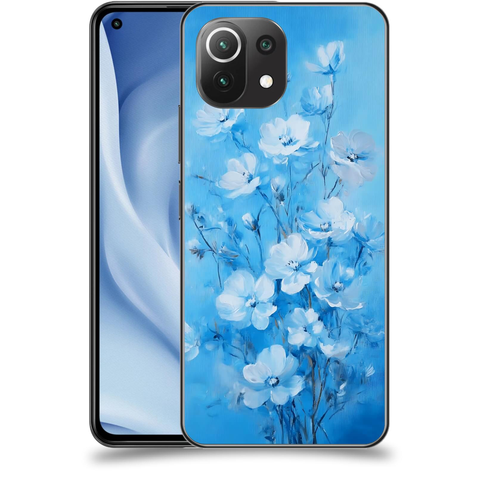 ACOVER Kryt na mobil Xiaomi Mi 11 Lite - Modrá ilustrace