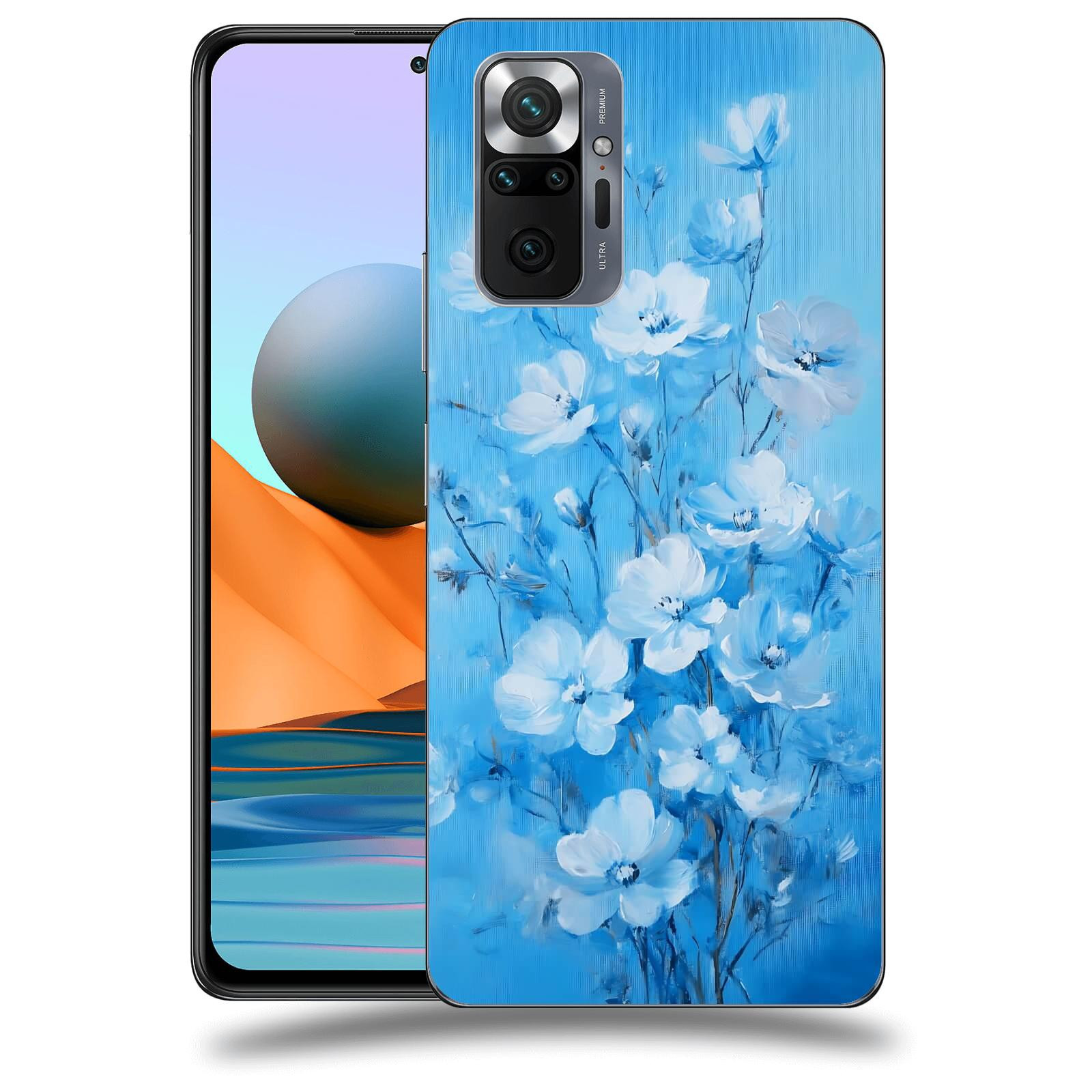 ACOVER Kryt na mobil Xiaomi Mi Note 10 (Pro) - Modrá ilustrace