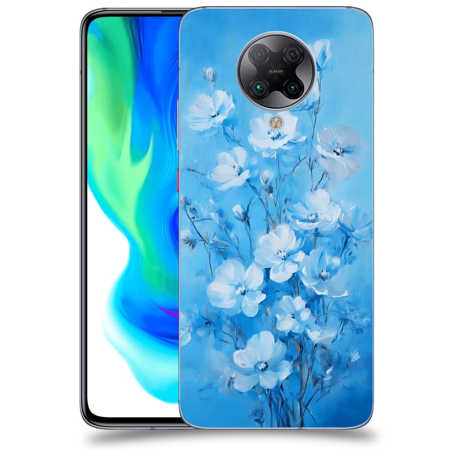 ACOVER Kryt na mobil Xiaomi Poco F2 Pro - Modrá ilustrace