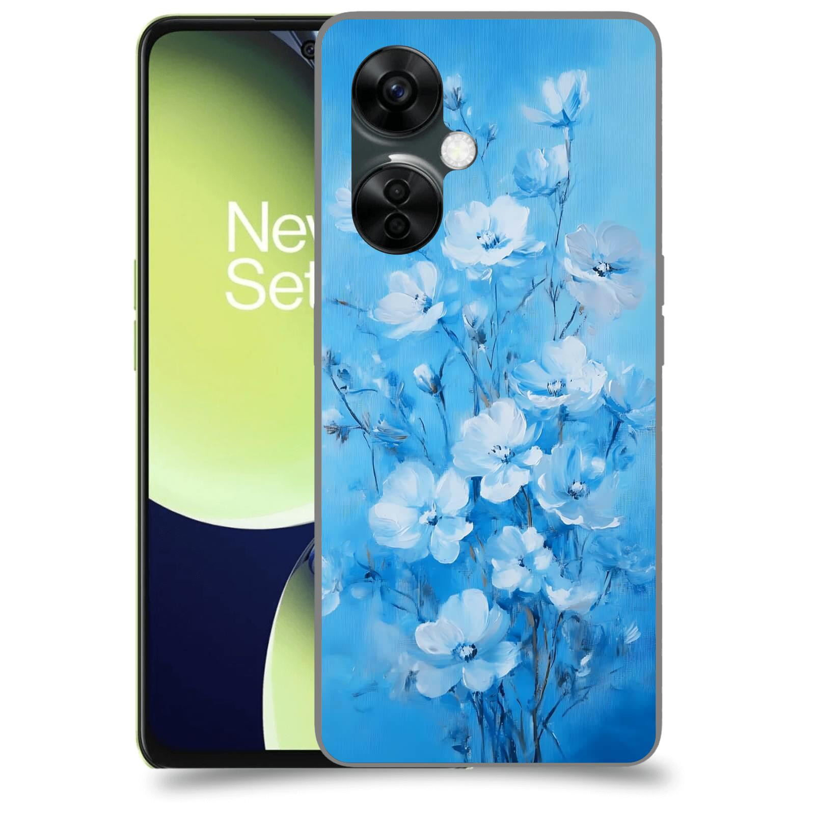 ACOVER Kryt na mobil OnePlus Nord CE 3 Lite 5G - Modrá ilustrace