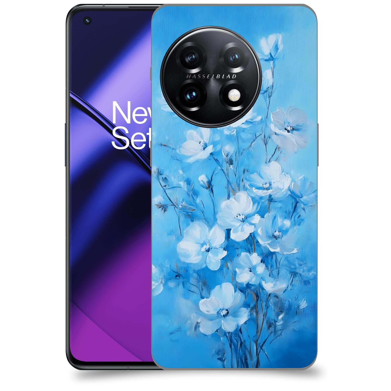 ACOVER Kryt na mobil OnePlus 11 5G - Modrá ilustrace