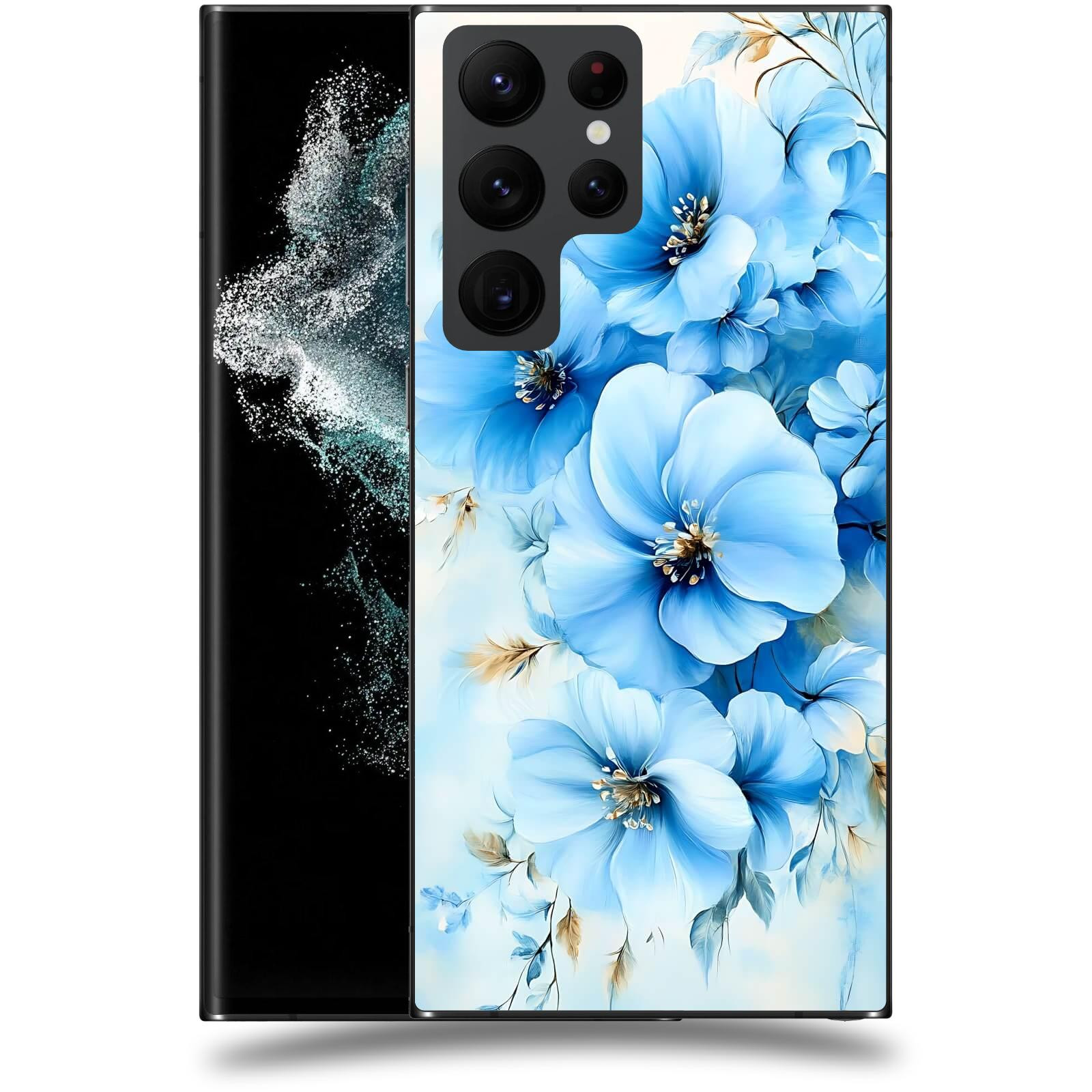 ACOVER Kryt na mobil Samsung Galaxy S22 Ultra 5G - Nebeská harmonie
