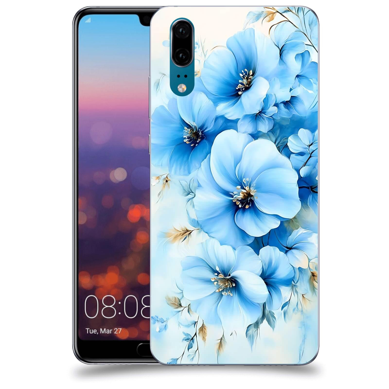 ACOVER Kryt na mobil Huawei P20 - Nebeská harmonie
