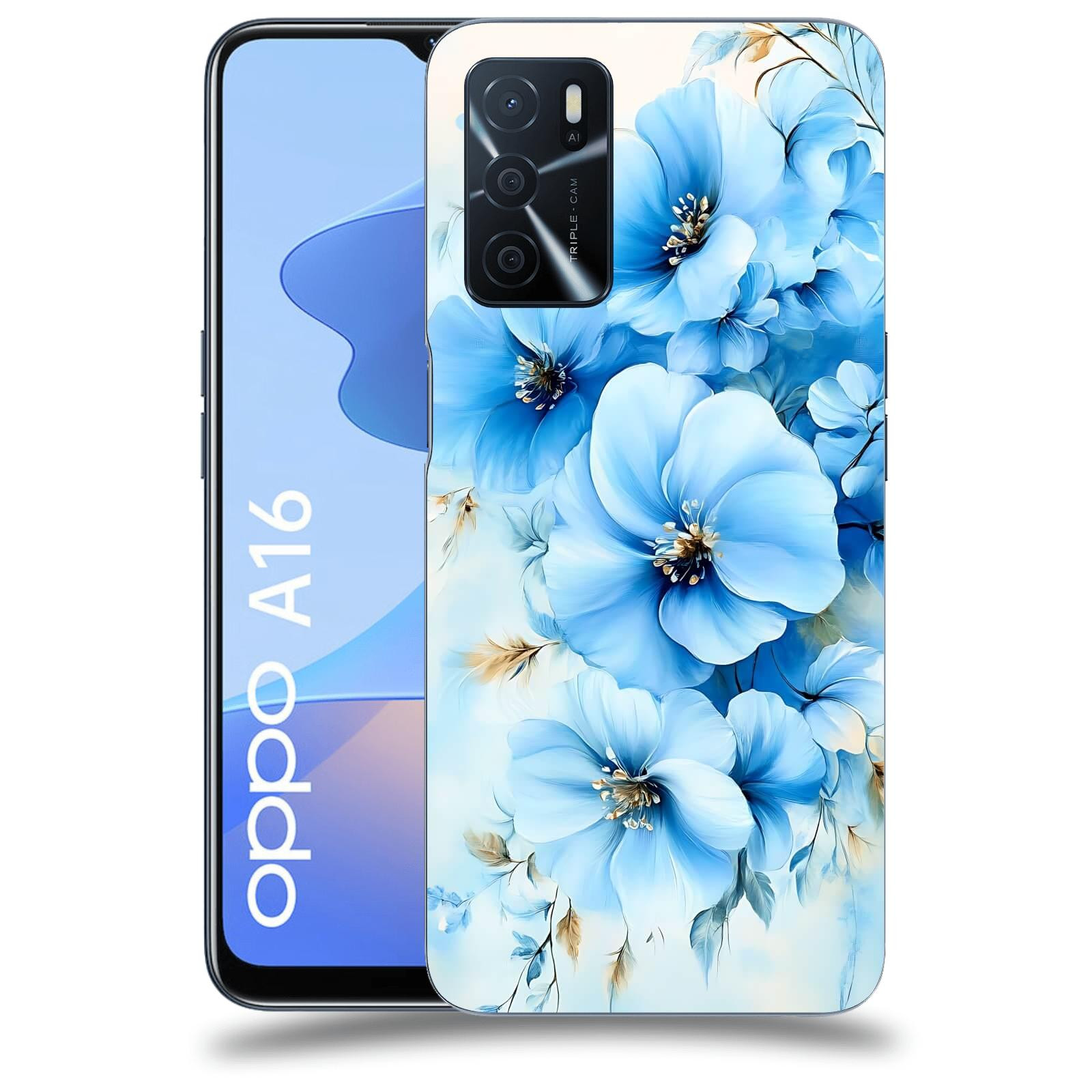 ACOVER Kryt na mobil OPPO A16 - Nebeská harmonie
