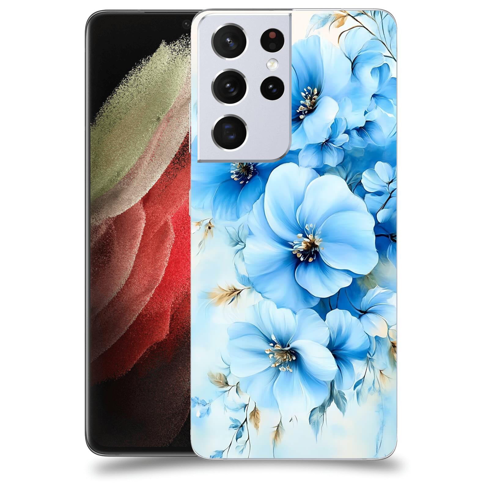 ACOVER Kryt na mobil Samsung Galaxy S21 Ultra 5G G998B - Nebeská harmonie