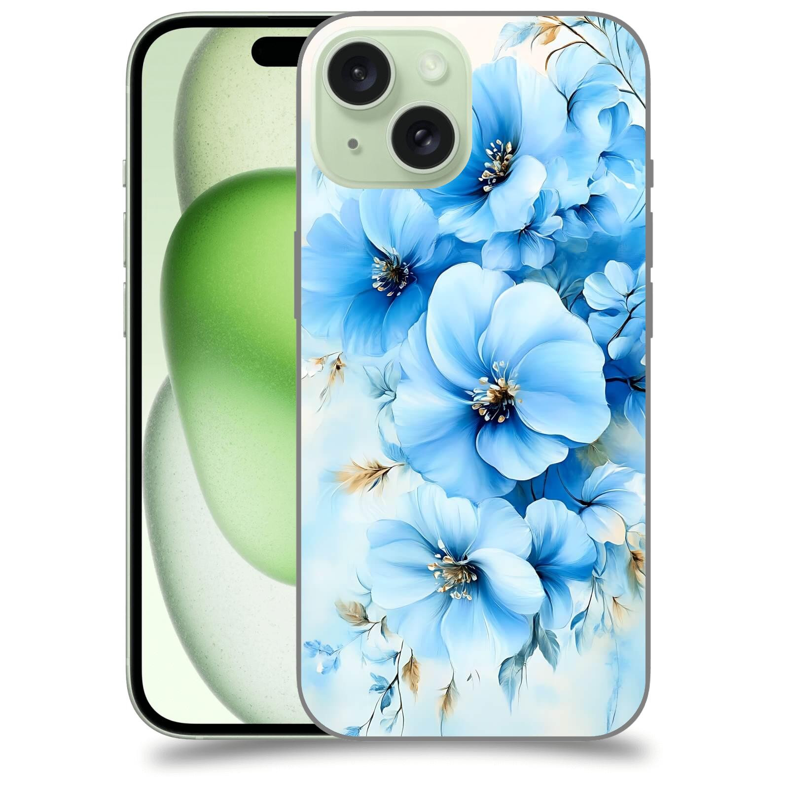 ACOVER Kryt na mobil Apple iPhone 15 - Nebeská harmonie