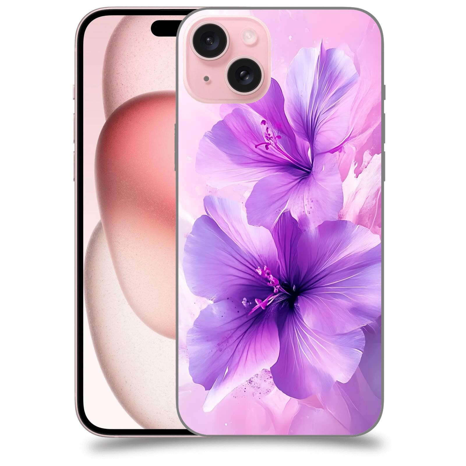 ACOVER Kryt na mobil Apple iPhone 15 plus - Něžná elegance