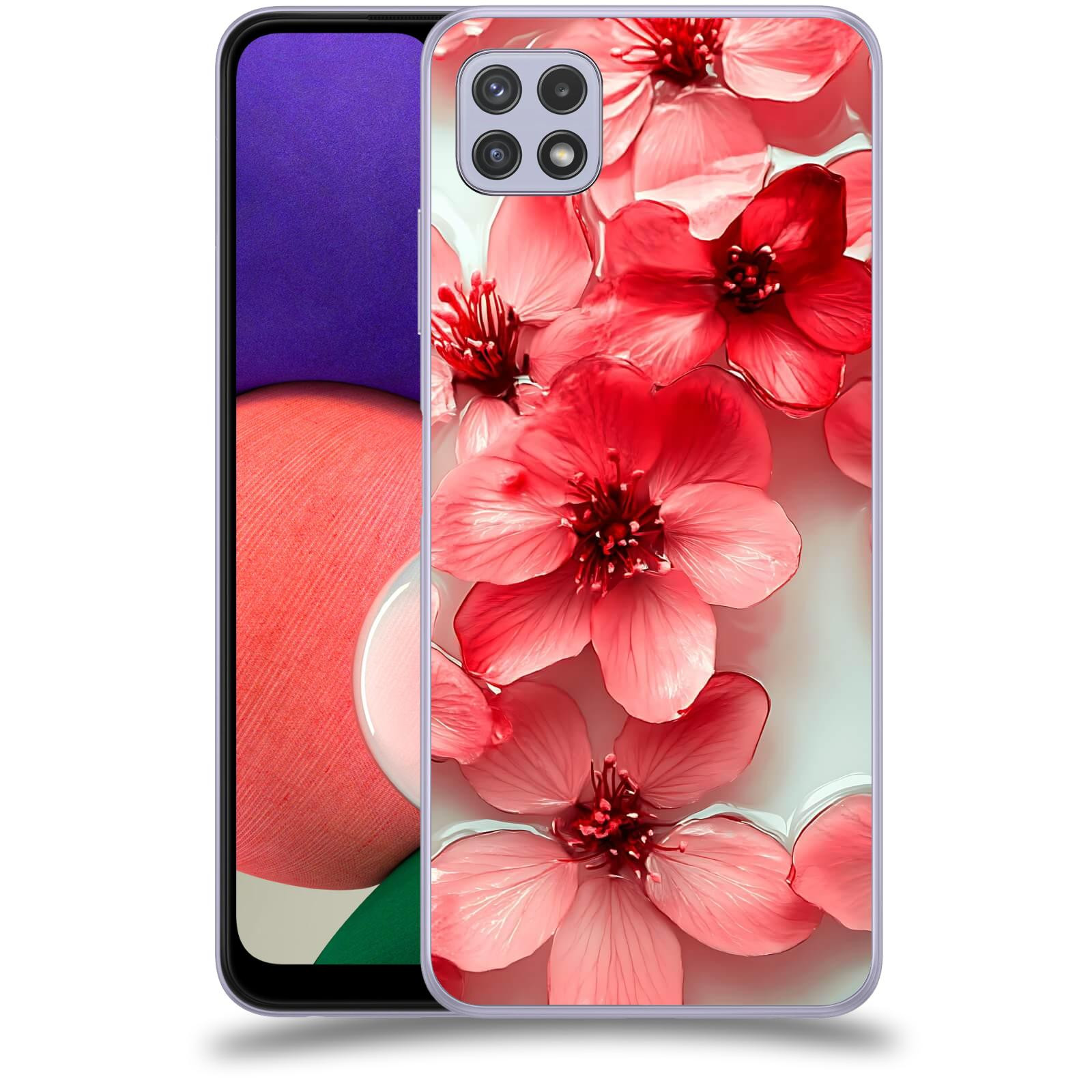 ACOVER Kryt na mobil Samsung Galaxy A22 5G A226B - Něžná svěžest