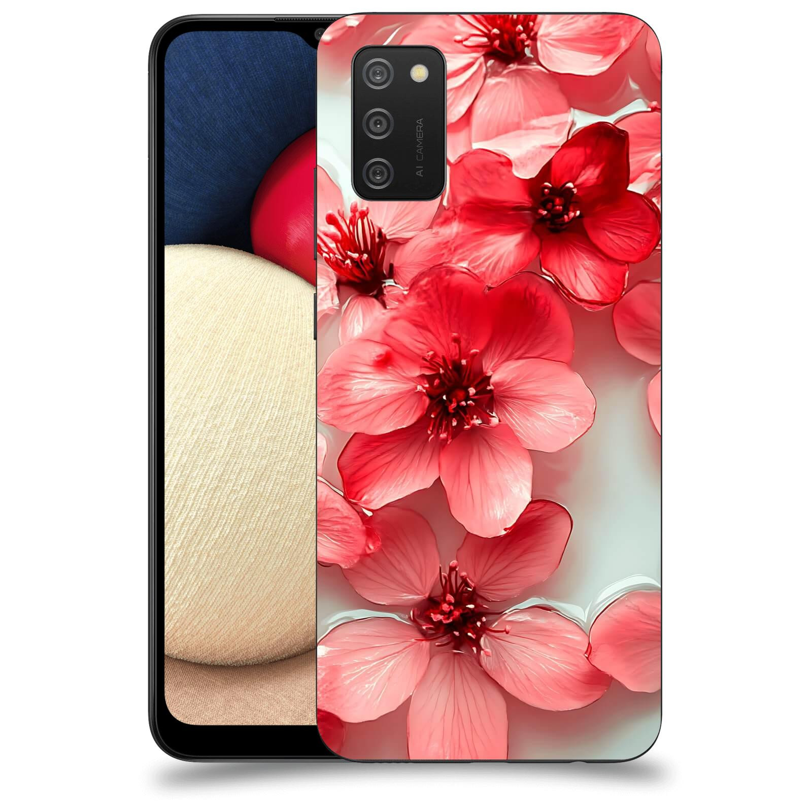 ACOVER Kryt na mobil Samsung Galaxy A02s A025G - Něžná svěžest