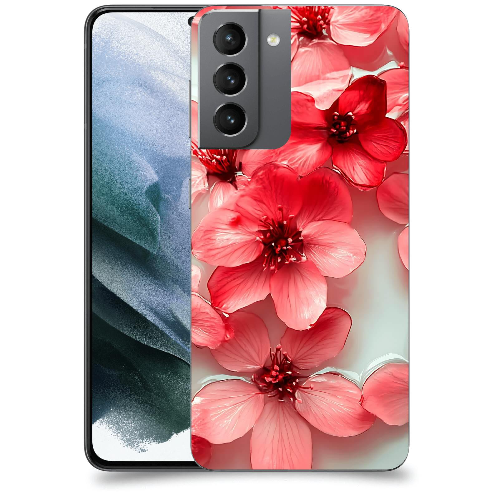 ACOVER Kryt na mobil Samsung Galaxy S21 G991B - Něžná svěžest