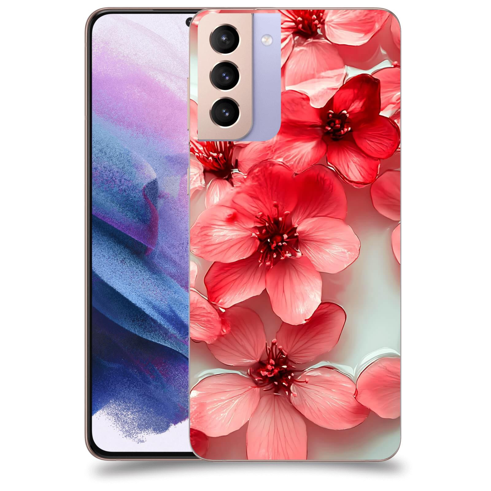 ACOVER Kryt na mobil Samsung Galaxy S21+ G996F - Něžná svěžest