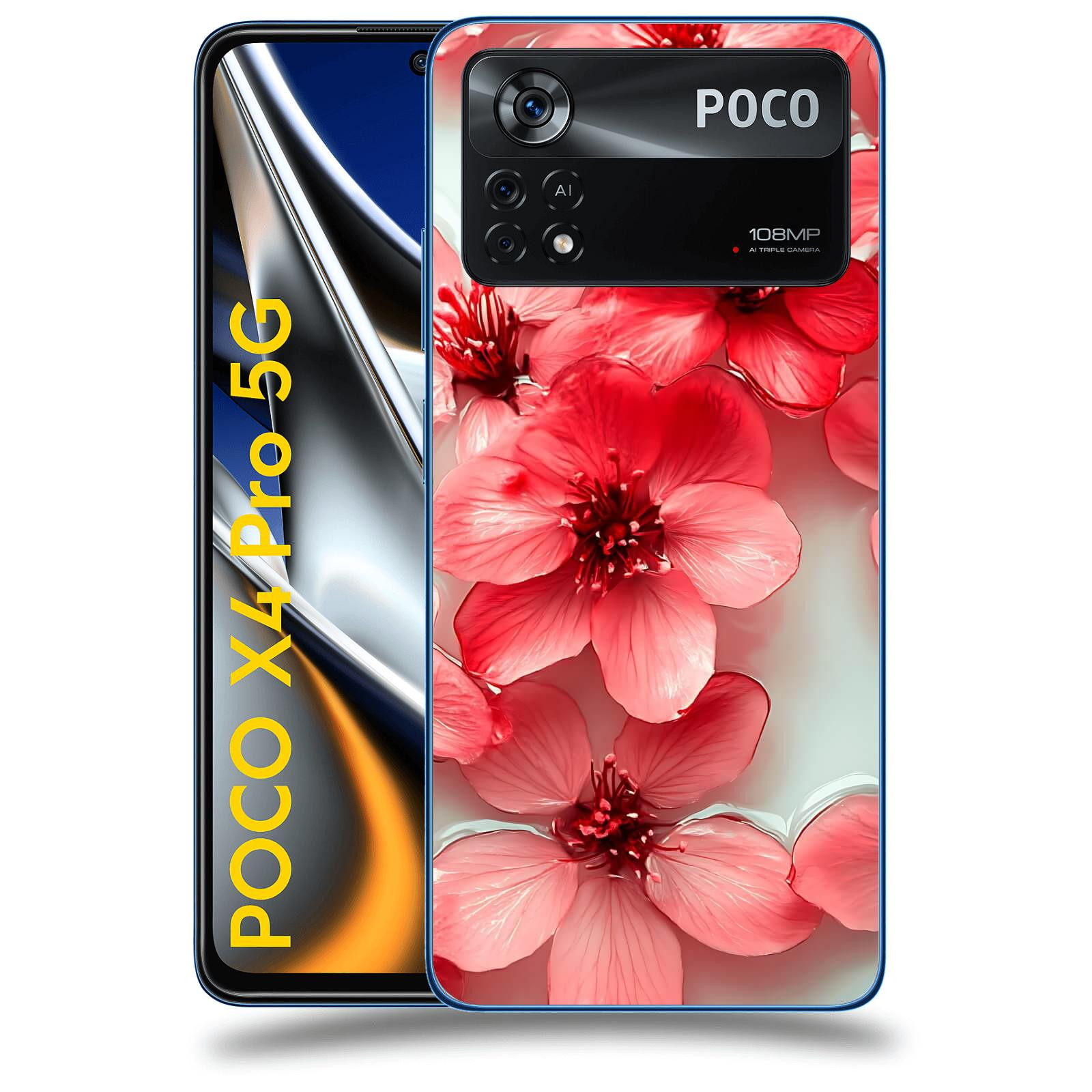 ACOVER Kryt na mobil Xiaomi Poco X4 Pro 5G - Něžná svěžest