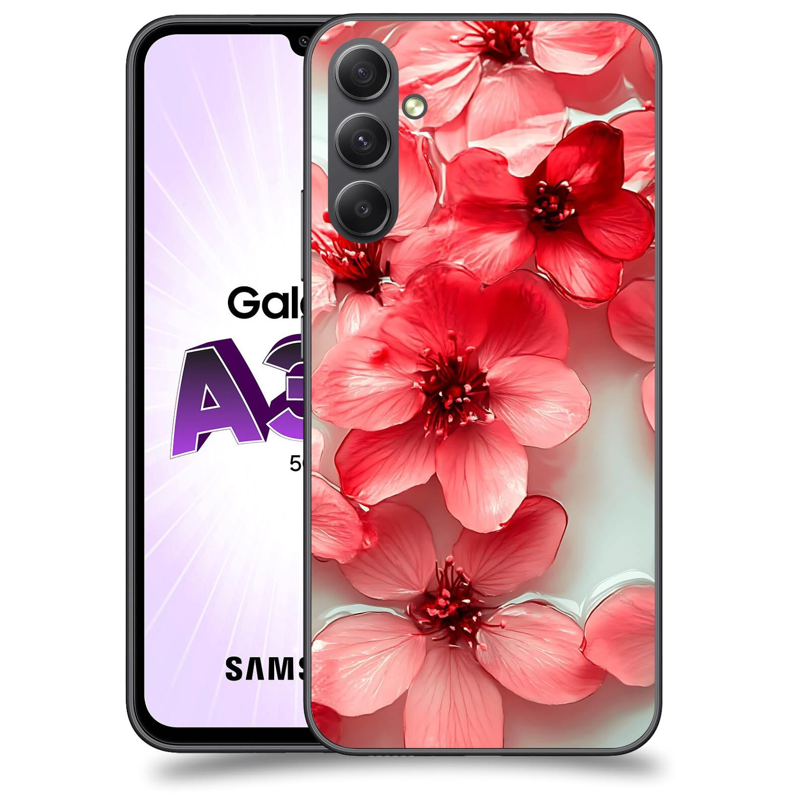 ACOVER Kryt na mobil Samsung Galaxy A34 - Něžná svěžest