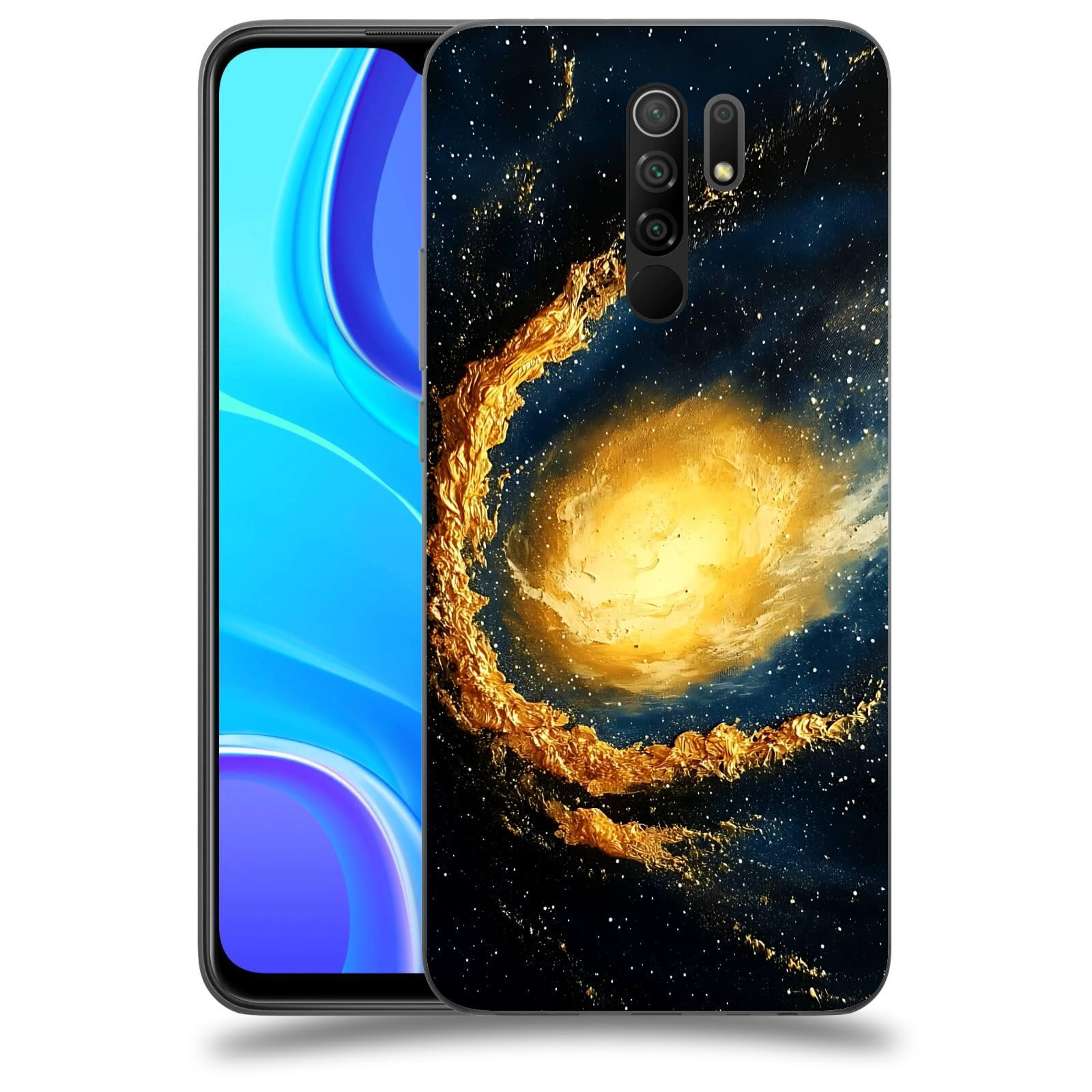 ACOVER Kryt na mobil Xiaomi Redmi 9 - Noční obloha II