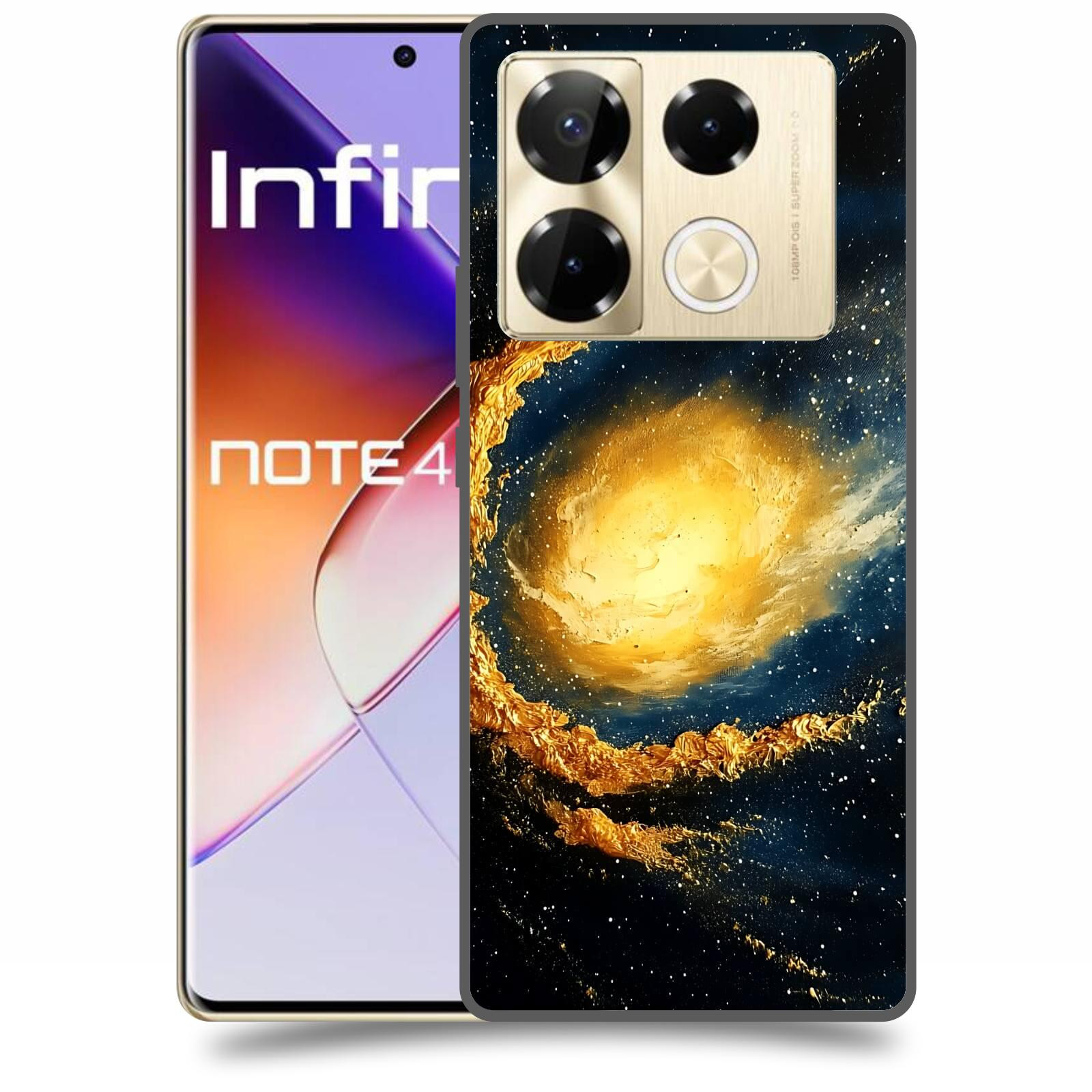 ACOVER Kryt na mobil Infinix Note 40 PRO - Noční obloha II