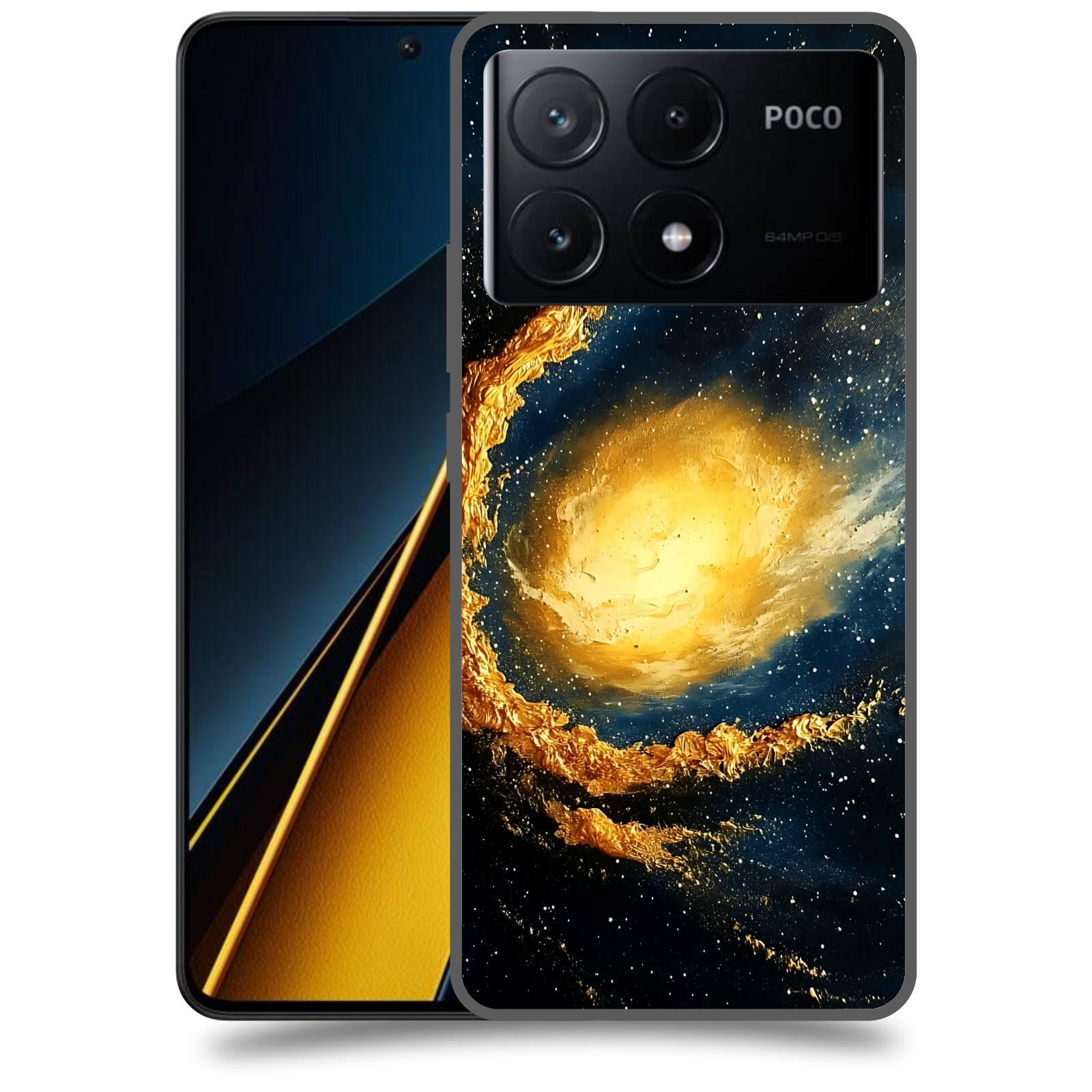 ACOVER Kryt na mobil Poco X6 Pro 5G - Noční obloha II