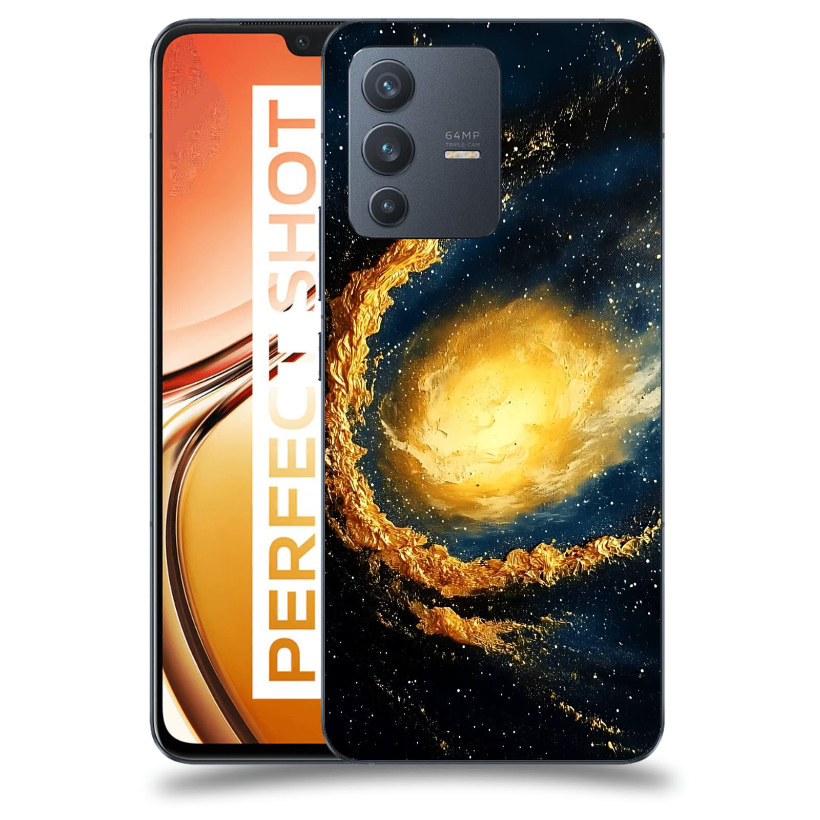 ACOVER Kryt na mobil Vivo V23 5G - Noční obloha II