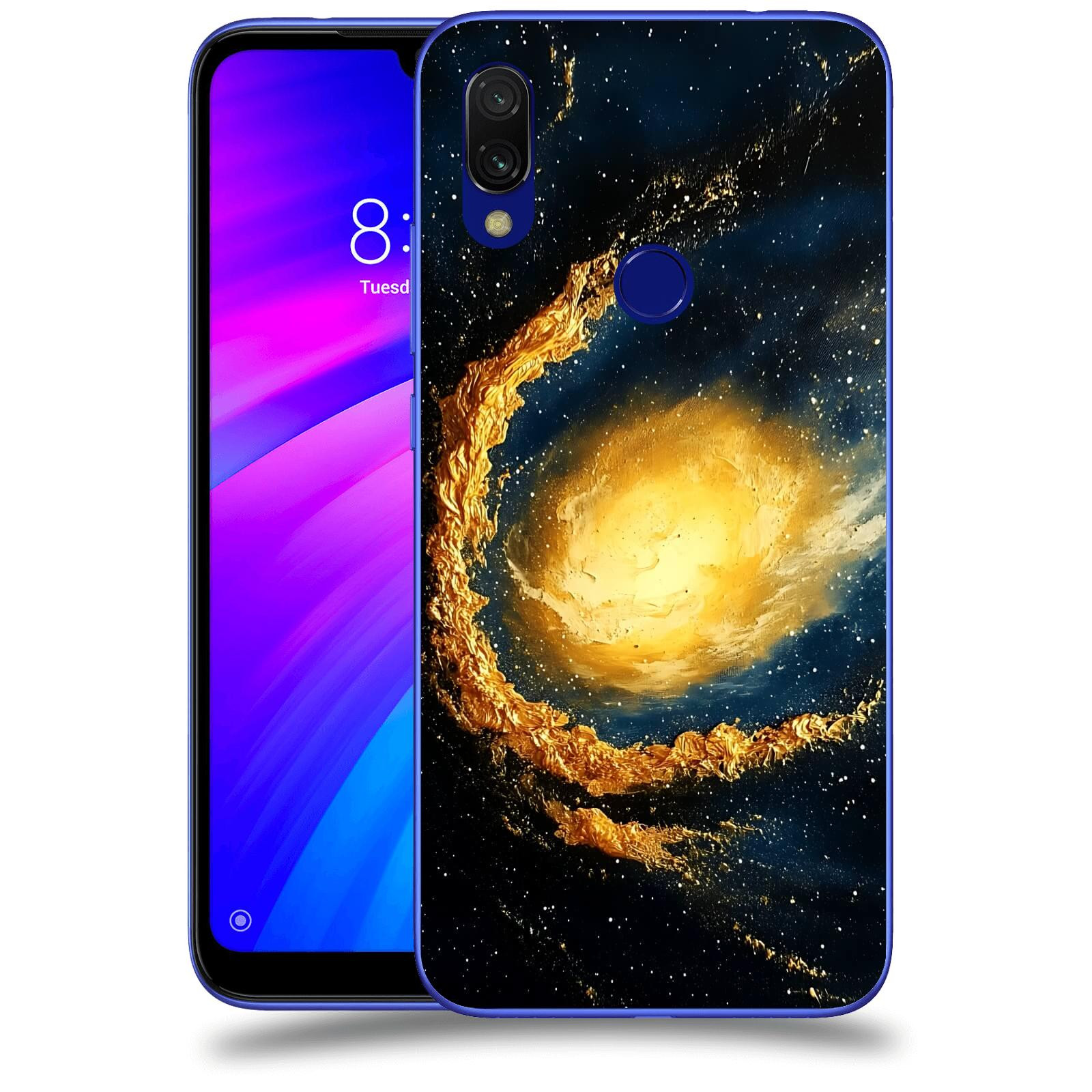 ACOVER Kryt na mobil Xiaomi Redmi 7 - Noční obloha II