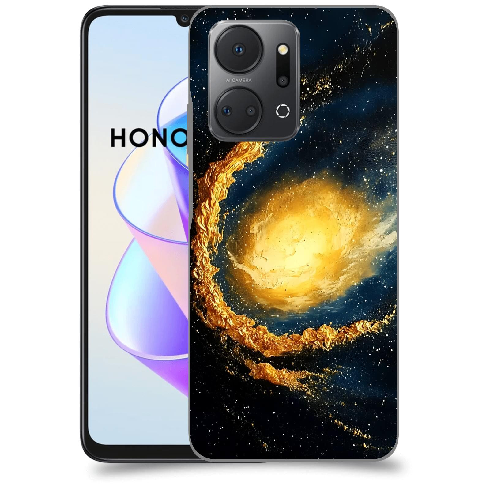 ACOVER Kryt na mobil HONOR X7a - Noční obloha II