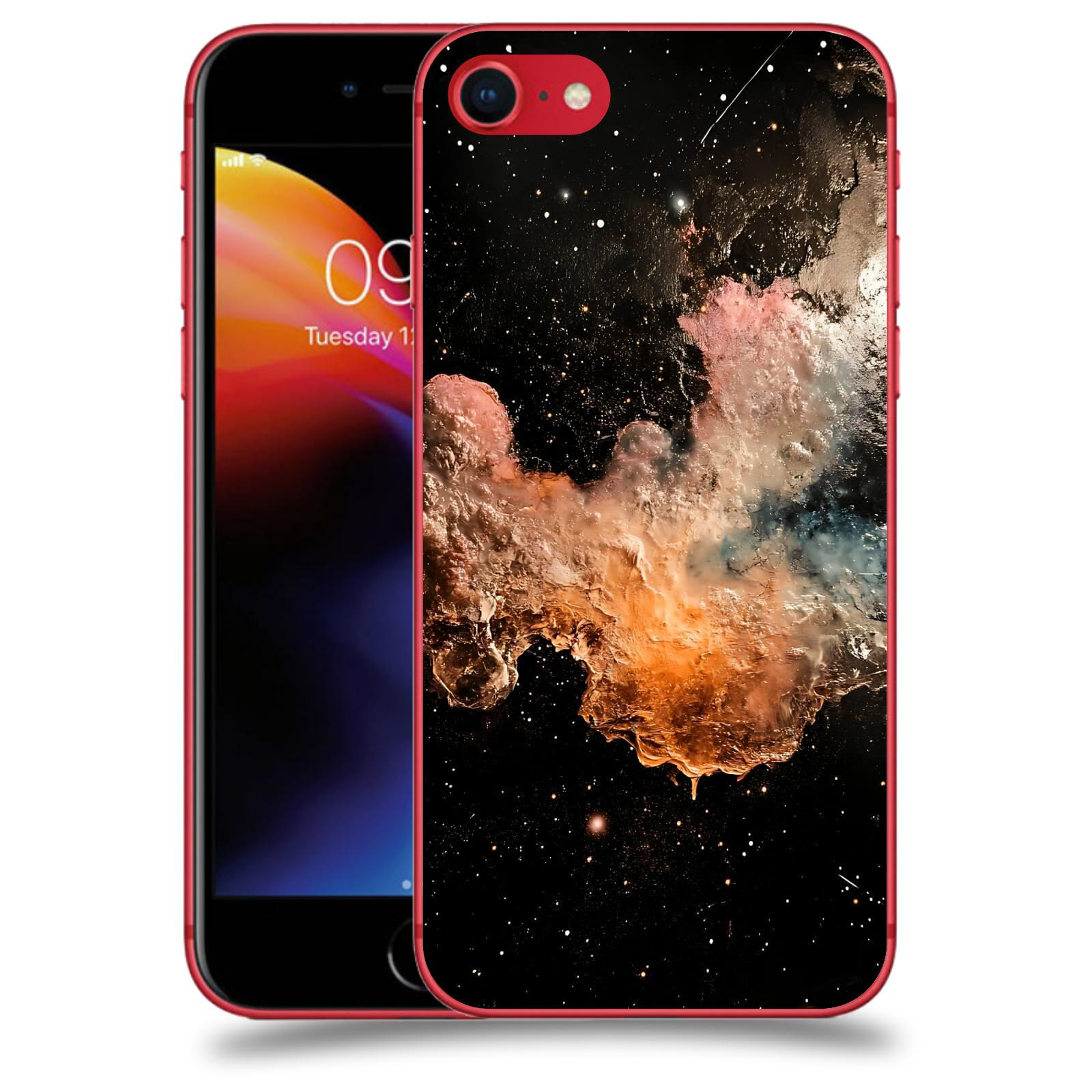 ACOVER Kryt na mobil Apple iPhone 8 - Noční obloha III