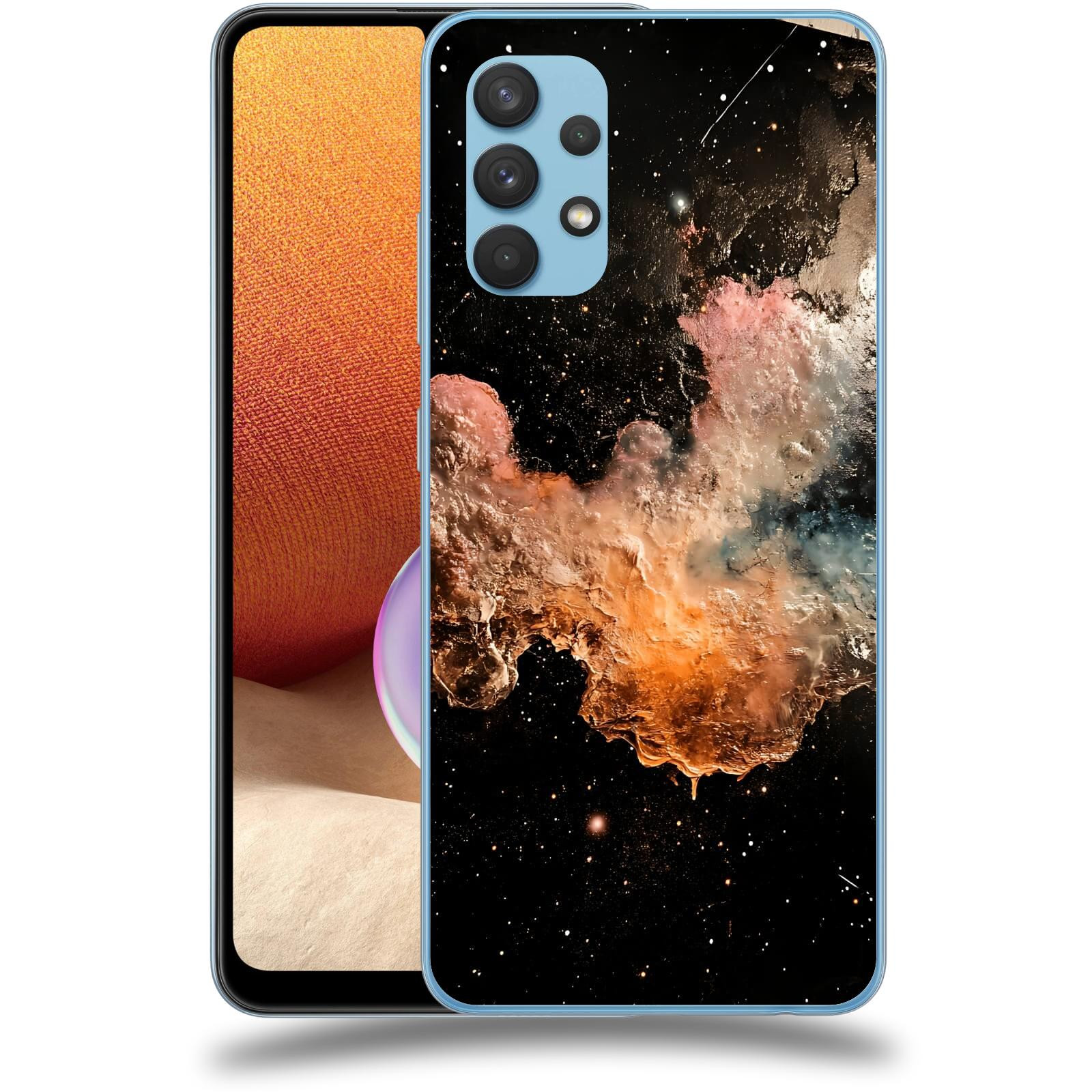 ACOVER Kryt na mobil Samsung Galaxy A32 4G SM-A325F - Noční obloha III