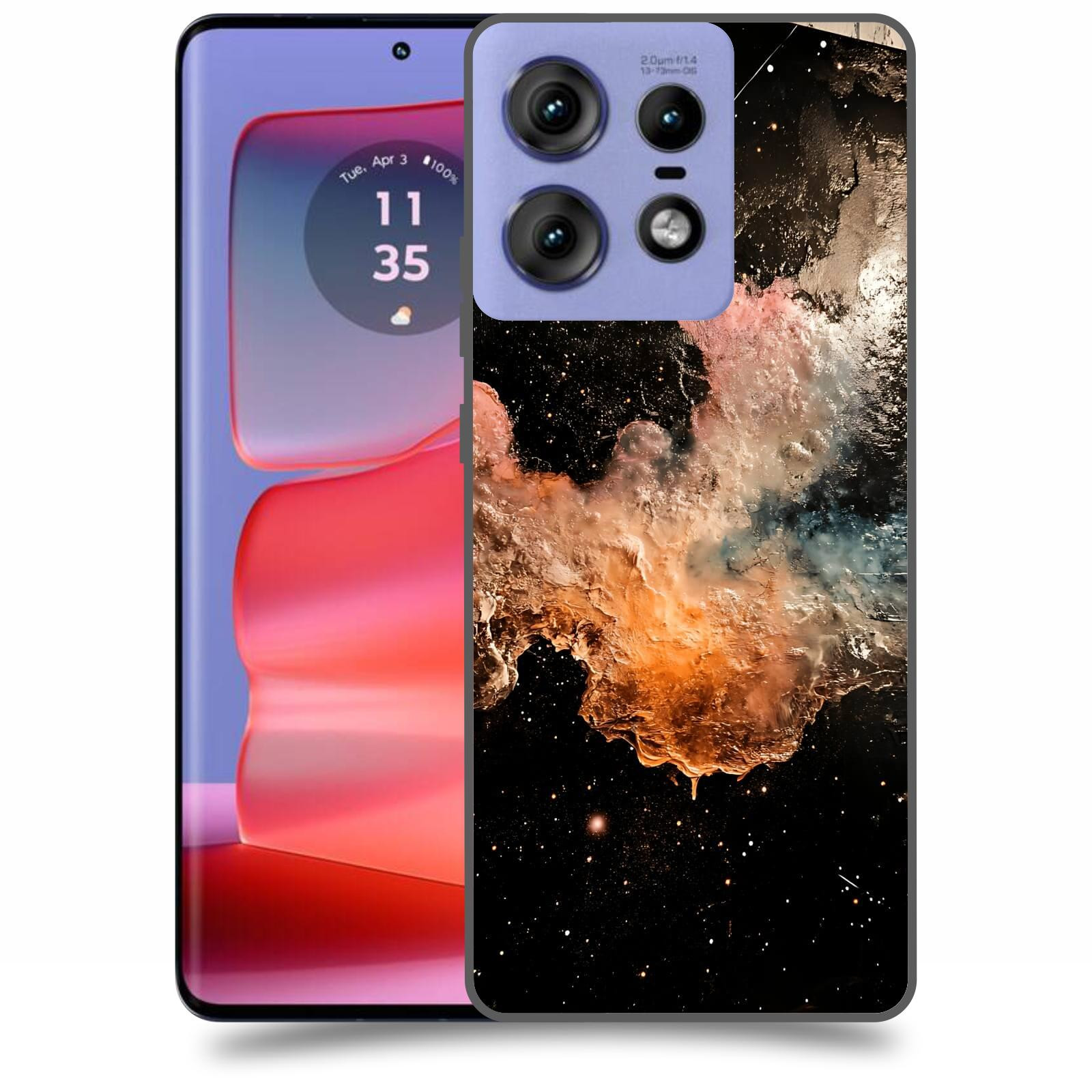 ACOVER Kryt na mobil Motorola Edge 50 Pro - Noční obloha III