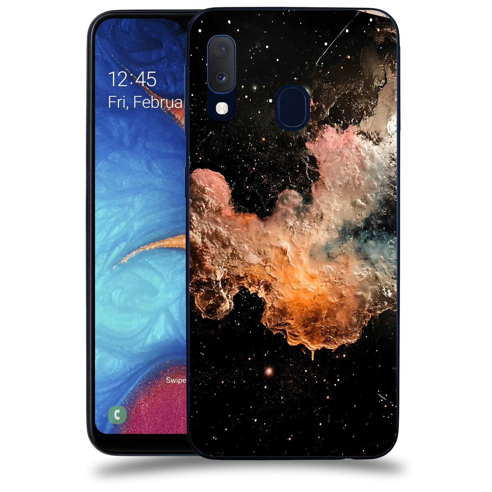 ACOVER Kryt na mobil Samsung Galaxy A20e A202F - Noční obloha III