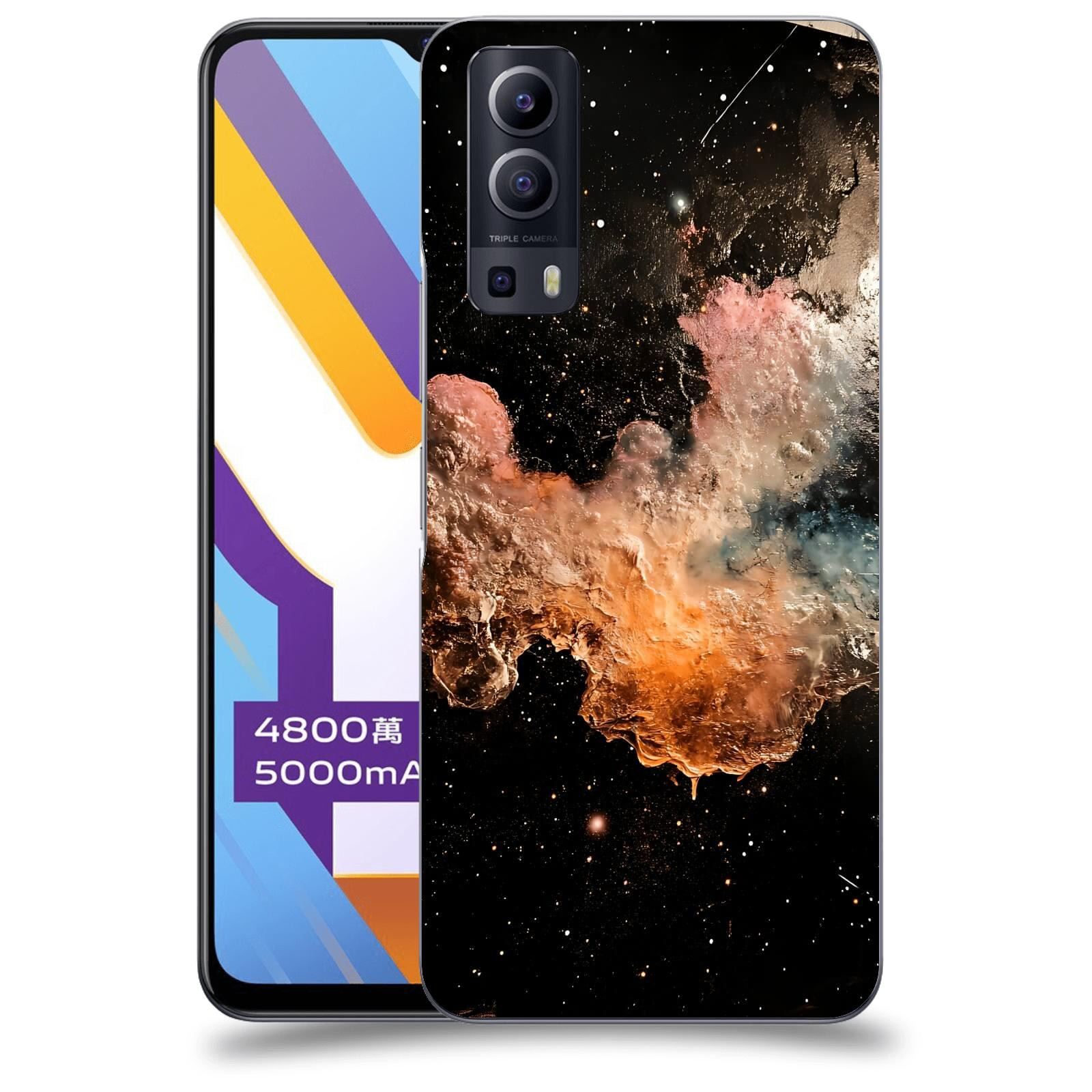 ACOVER Kryt na mobil Vivo Y52 5G - Noční obloha III
