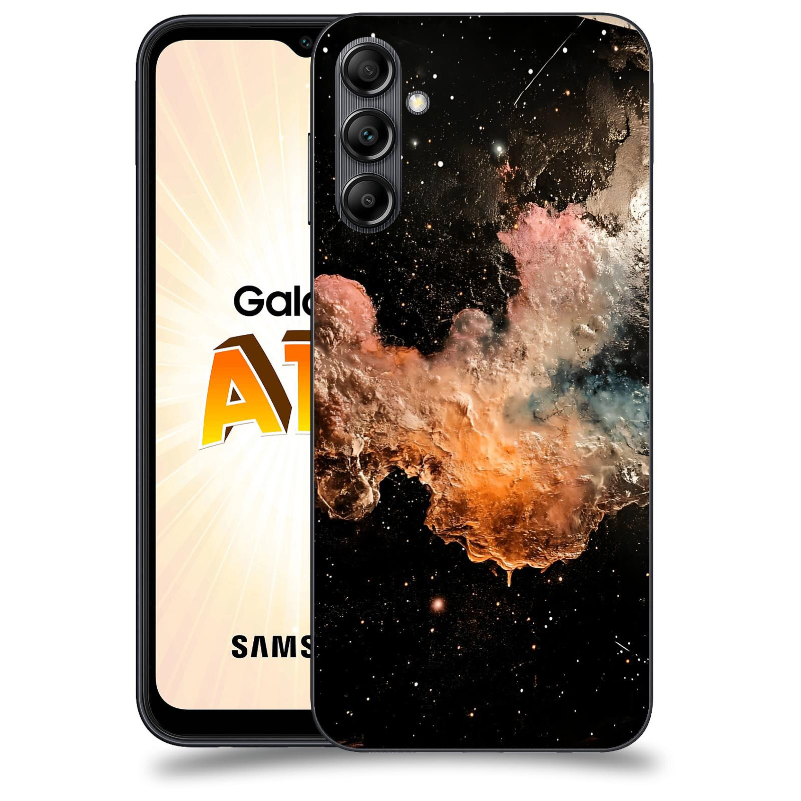 ACOVER Kryt na mobil Samsung Galaxy A14 LTE - Noční obloha III