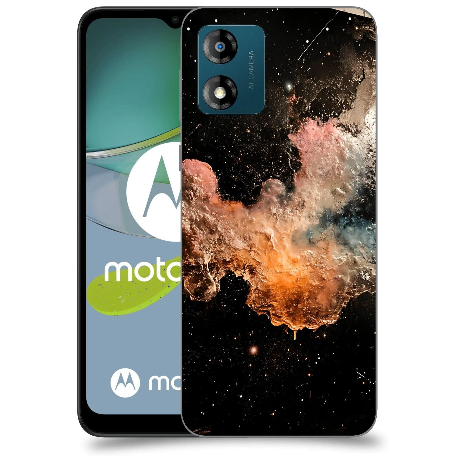 ACOVER Kryt na mobil Motorola Moto E13 - Noční obloha III