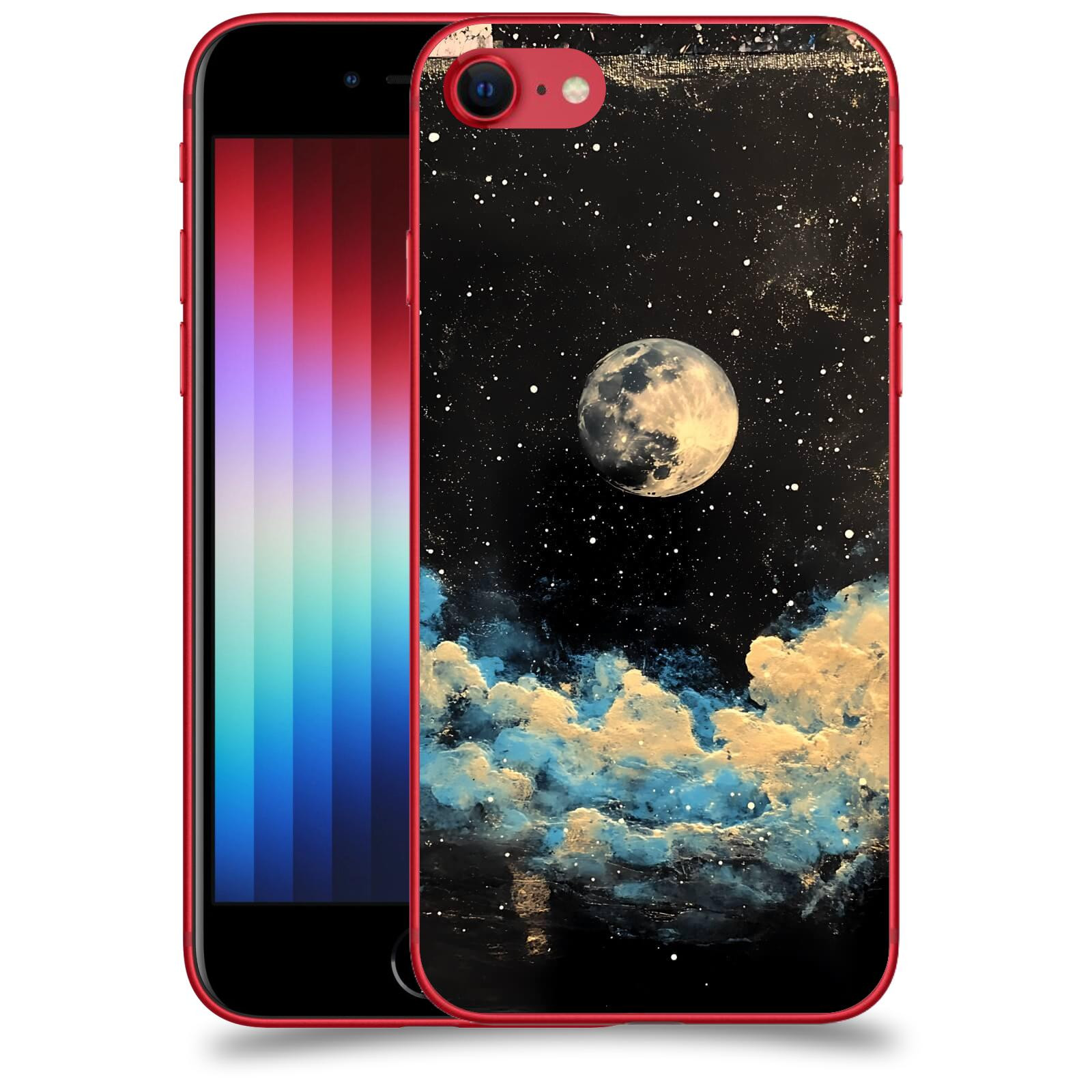 ACOVER Kryt na mobil Apple iPhone SE 2022 - Noční obloha IV