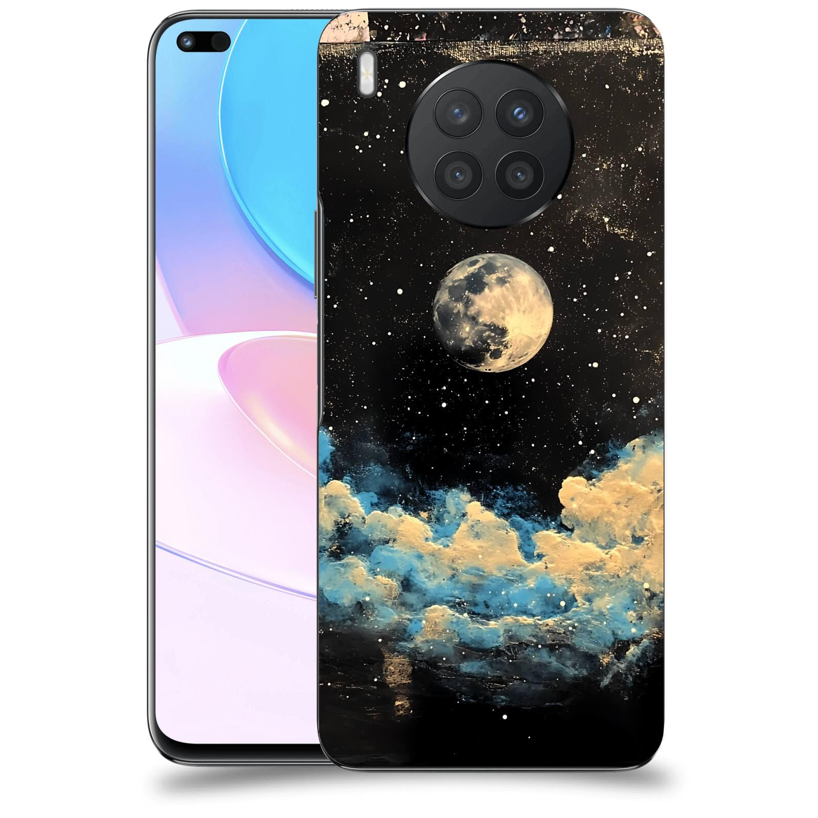 ACOVER Kryt na mobil Honor 50 Lite - Noční obloha IV