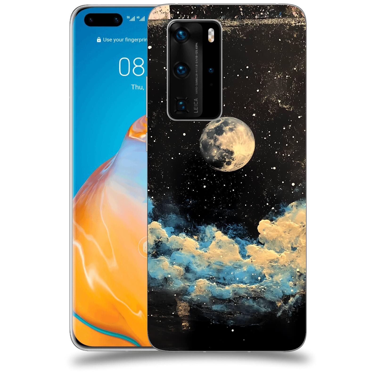 ACOVER Kryt na mobil Huawei P40 - Noční obloha IV