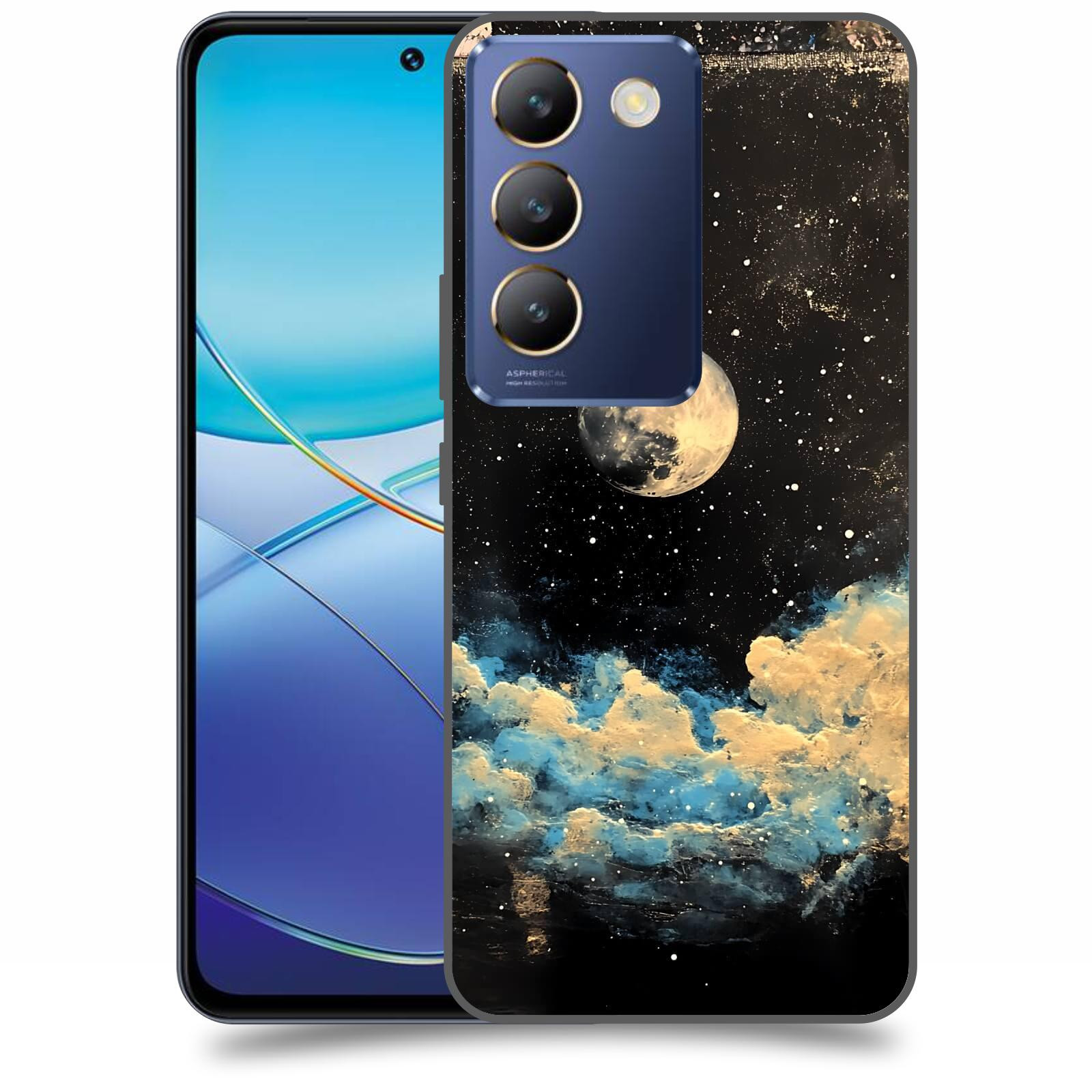 ACOVER Kryt na mobil Vivo V40SE - Noční obloha IV