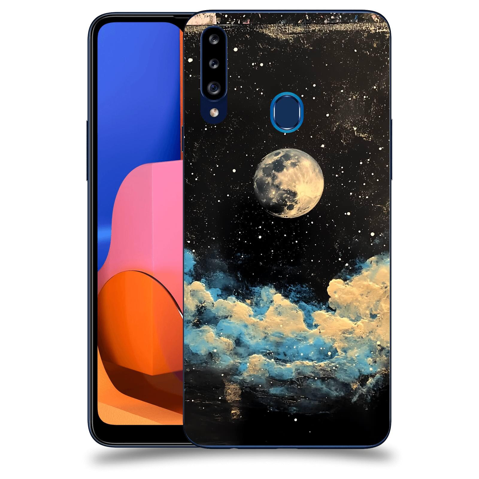 ACOVER Kryt na mobil Samsung Galaxy A20s - Noční obloha IV