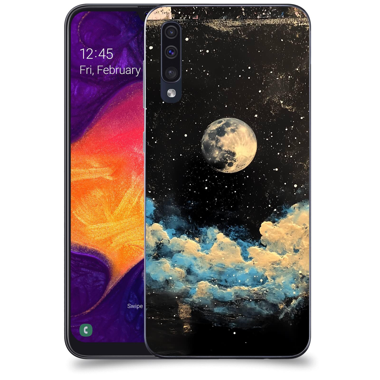 ACOVER Kryt na mobil Samsung Galaxy A50 A505F - Noční obloha IV