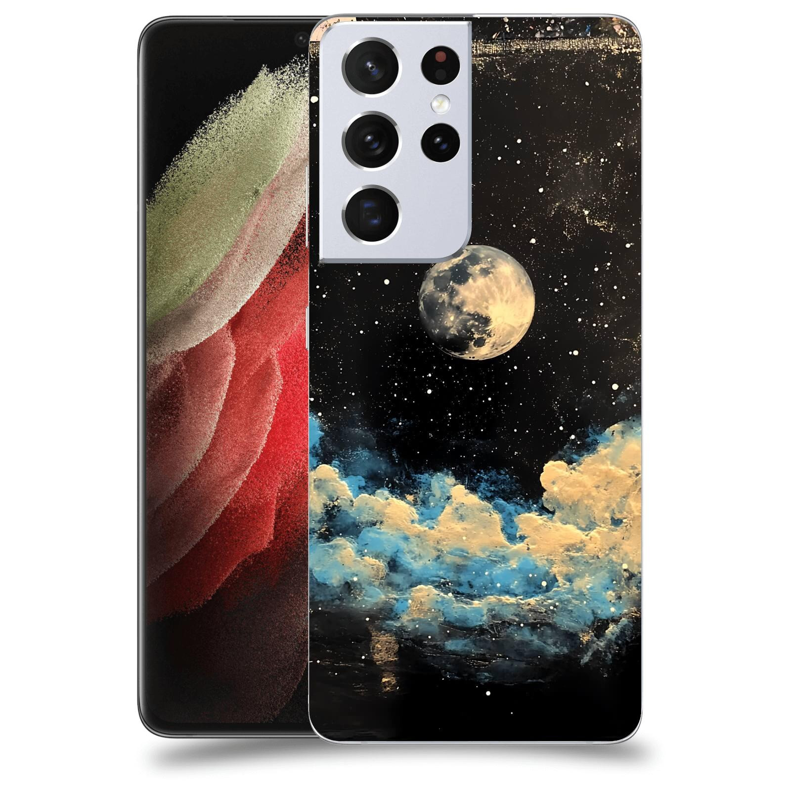 ACOVER Kryt na mobil Samsung Galaxy S21 Ultra 5G G998B - Noční obloha IV