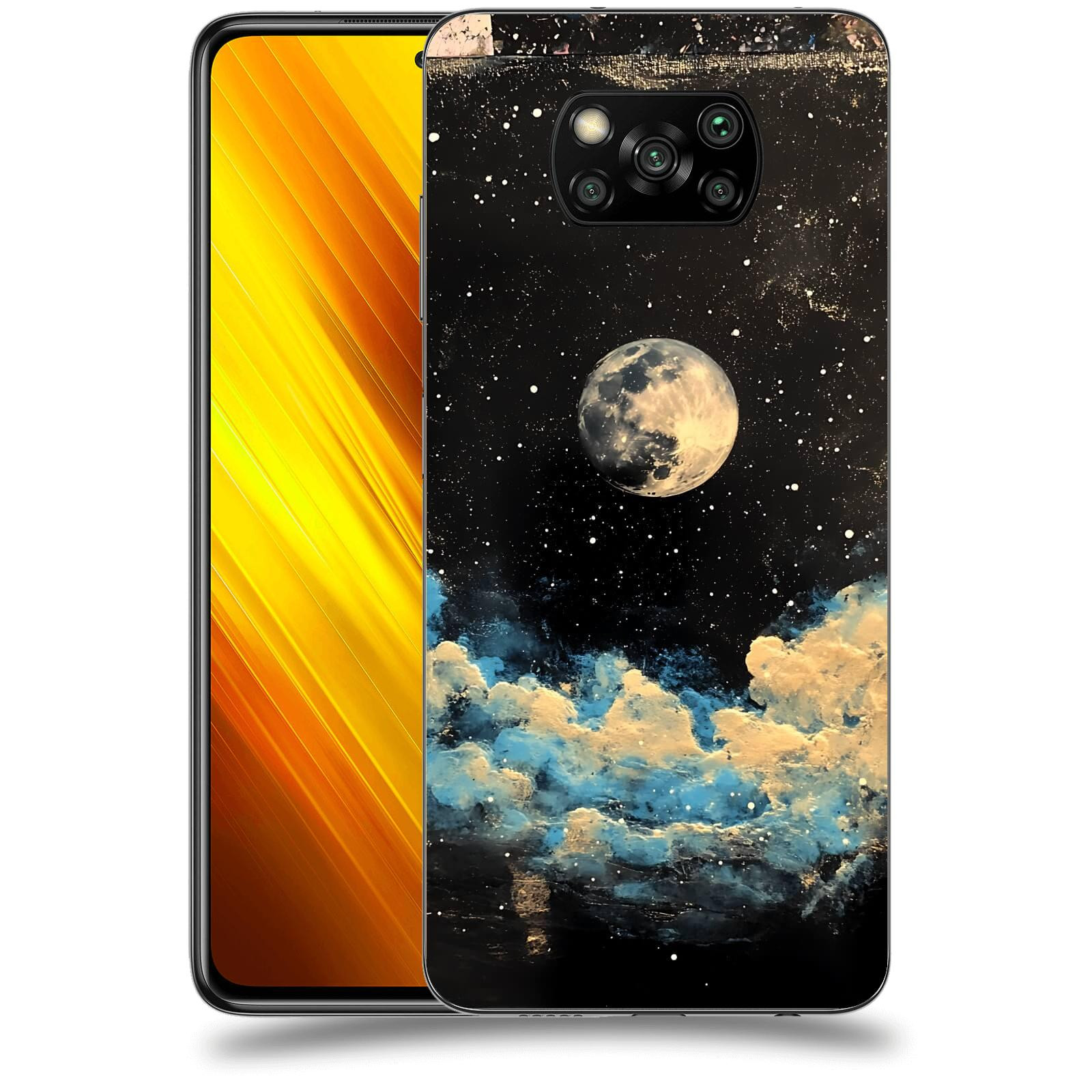 ACOVER Kryt na mobil Xiaomi Poco X3 - Noční obloha IV