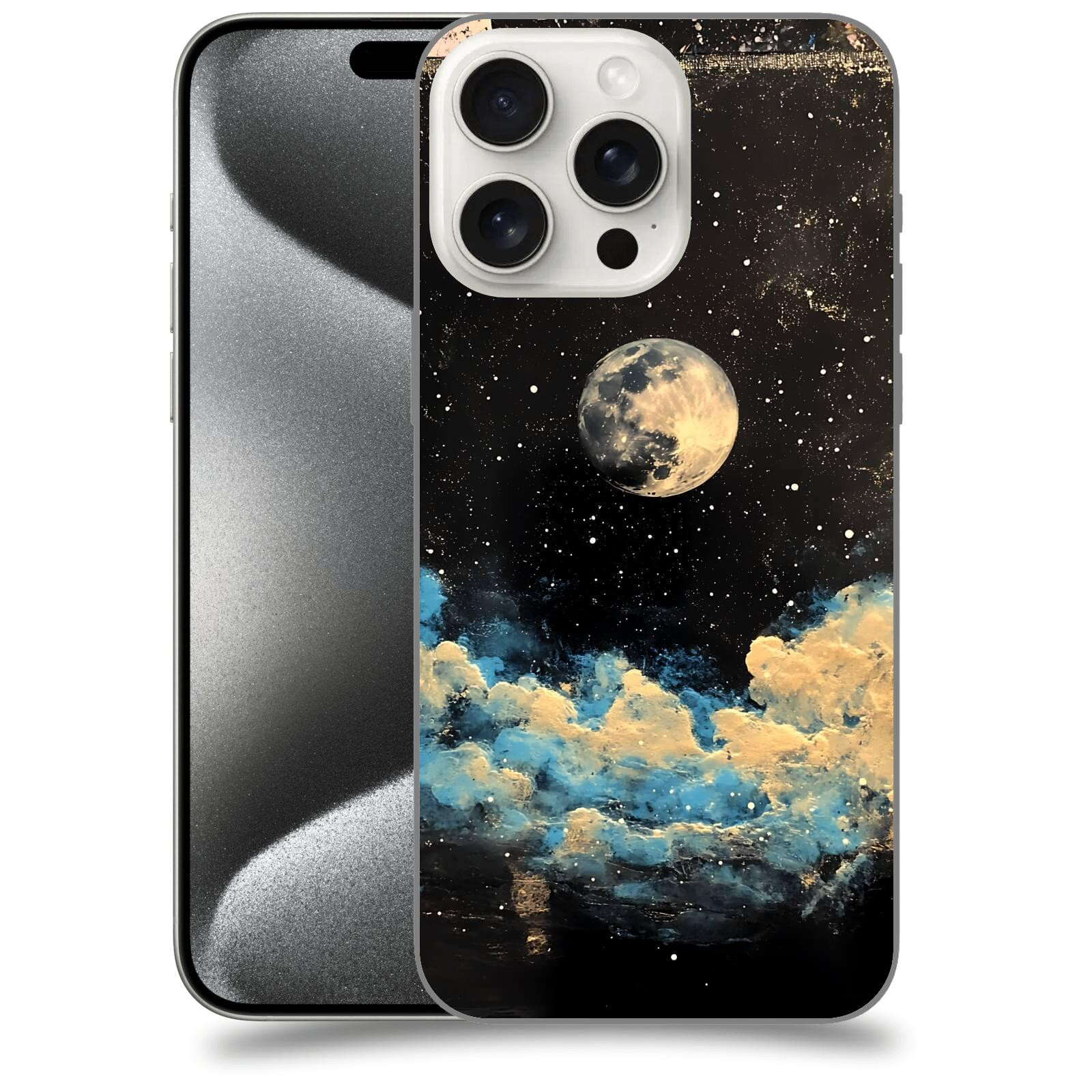 ACOVER Kryt na mobil Apple iPhone 15 pro max - Noční obloha IV