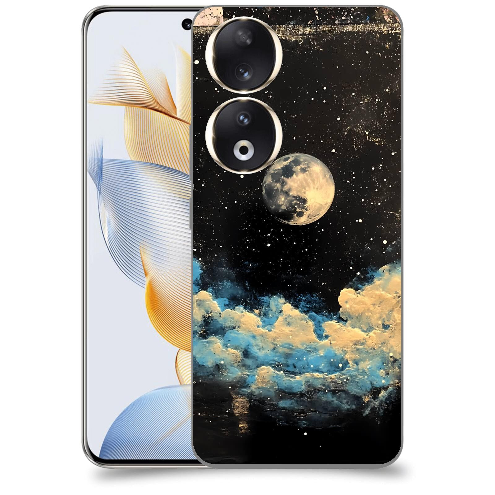 ACOVER Kryt na mobil Honor 90 - Noční obloha IV