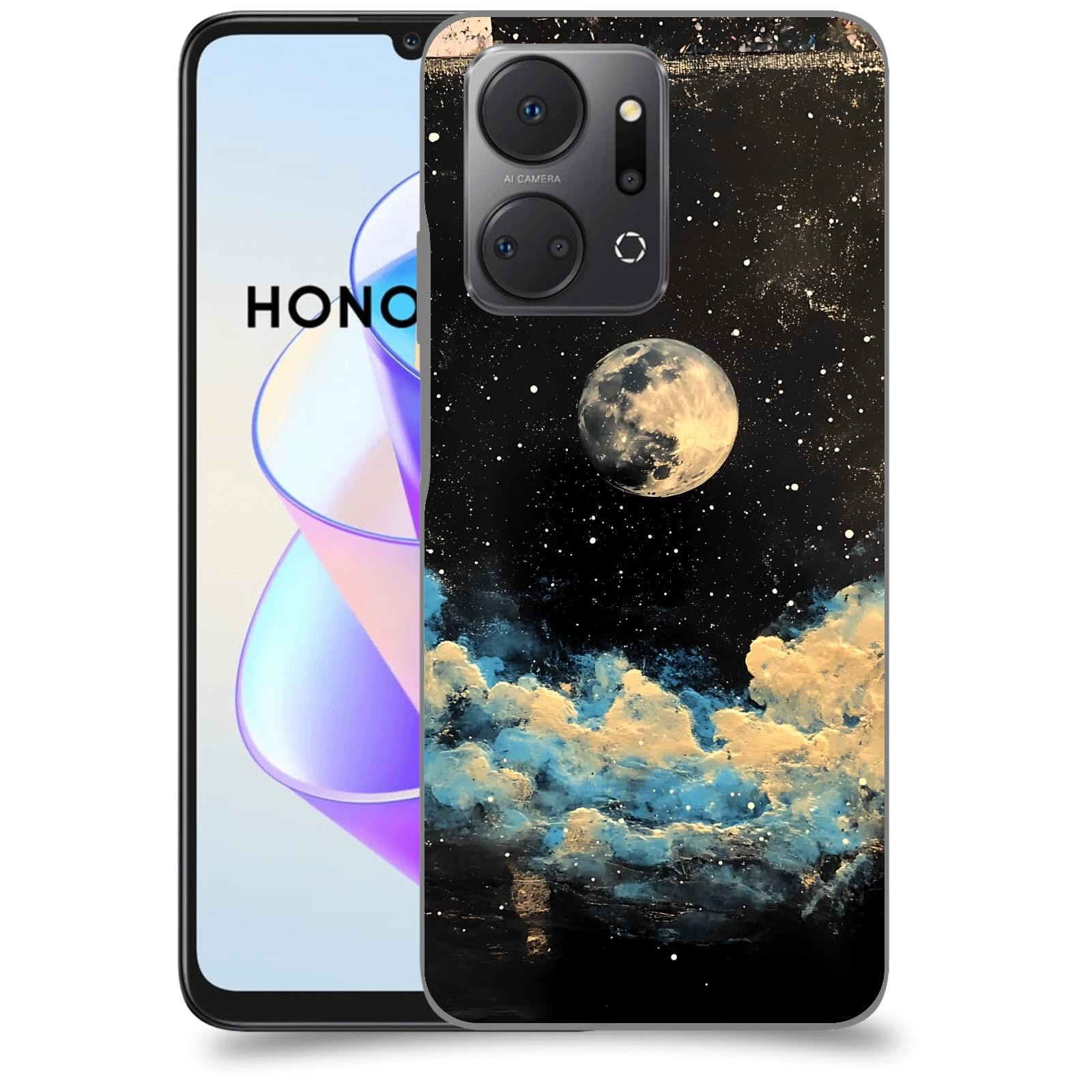 ACOVER Kryt na mobil HONOR X7a - Noční obloha IV