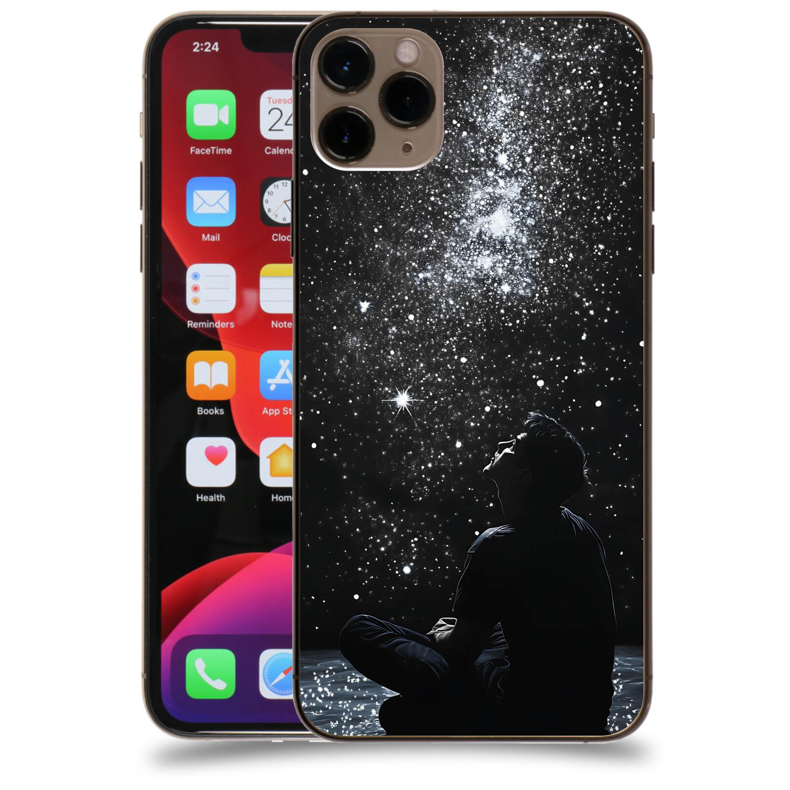 ACOVER Kryt na mobil Apple iPhone 11 Pro Max - Noční obloha V