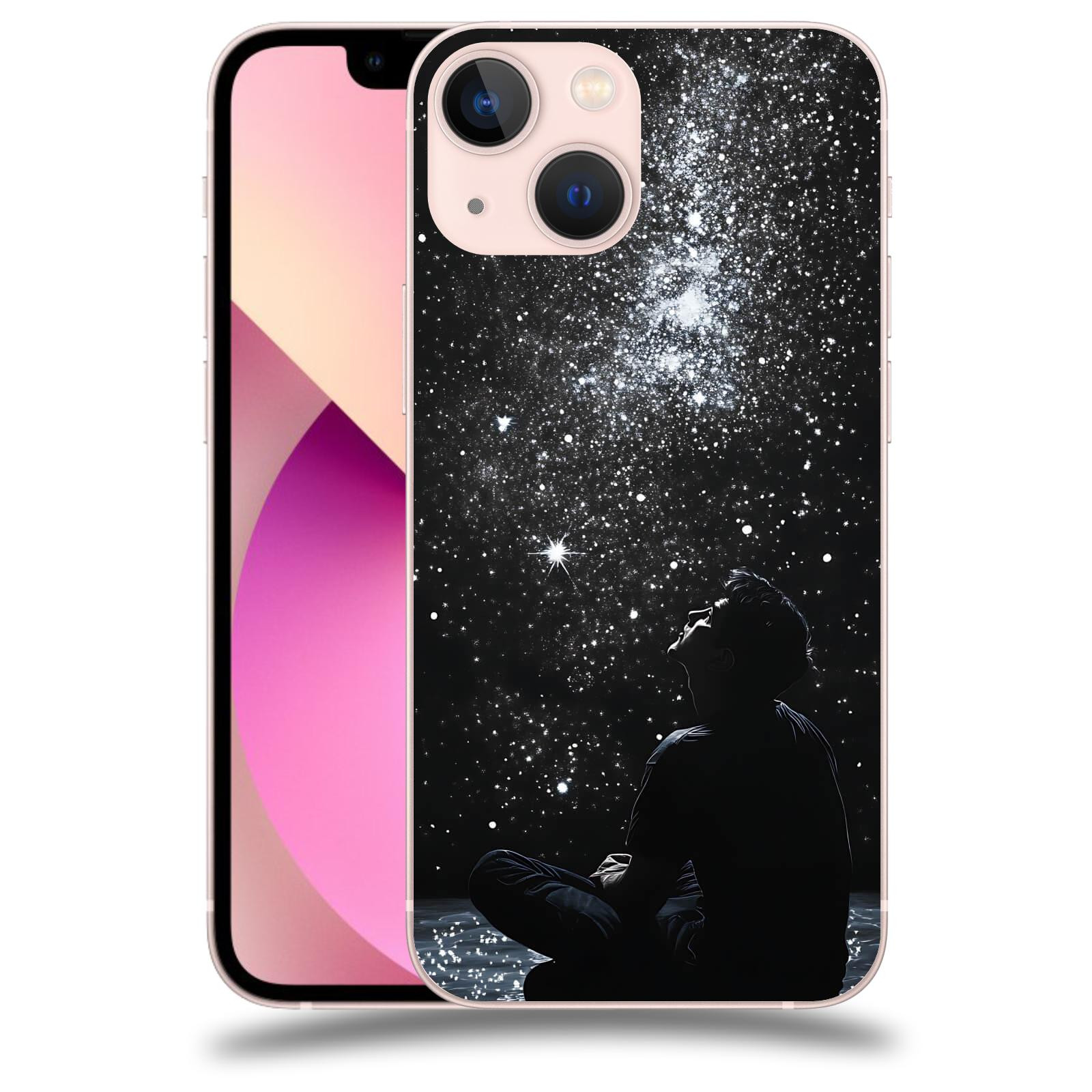 ACOVER Kryt na mobil Apple iPhone 13 mini - Noční obloha V