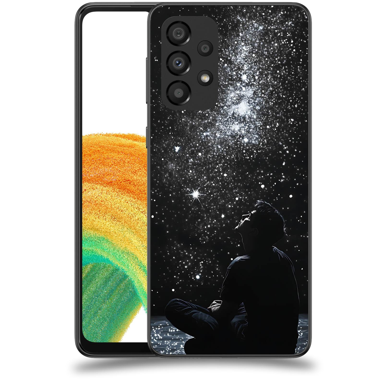 ACOVER Kryt na mobil Samsung Galaxy A33 5G A336 - Noční obloha V