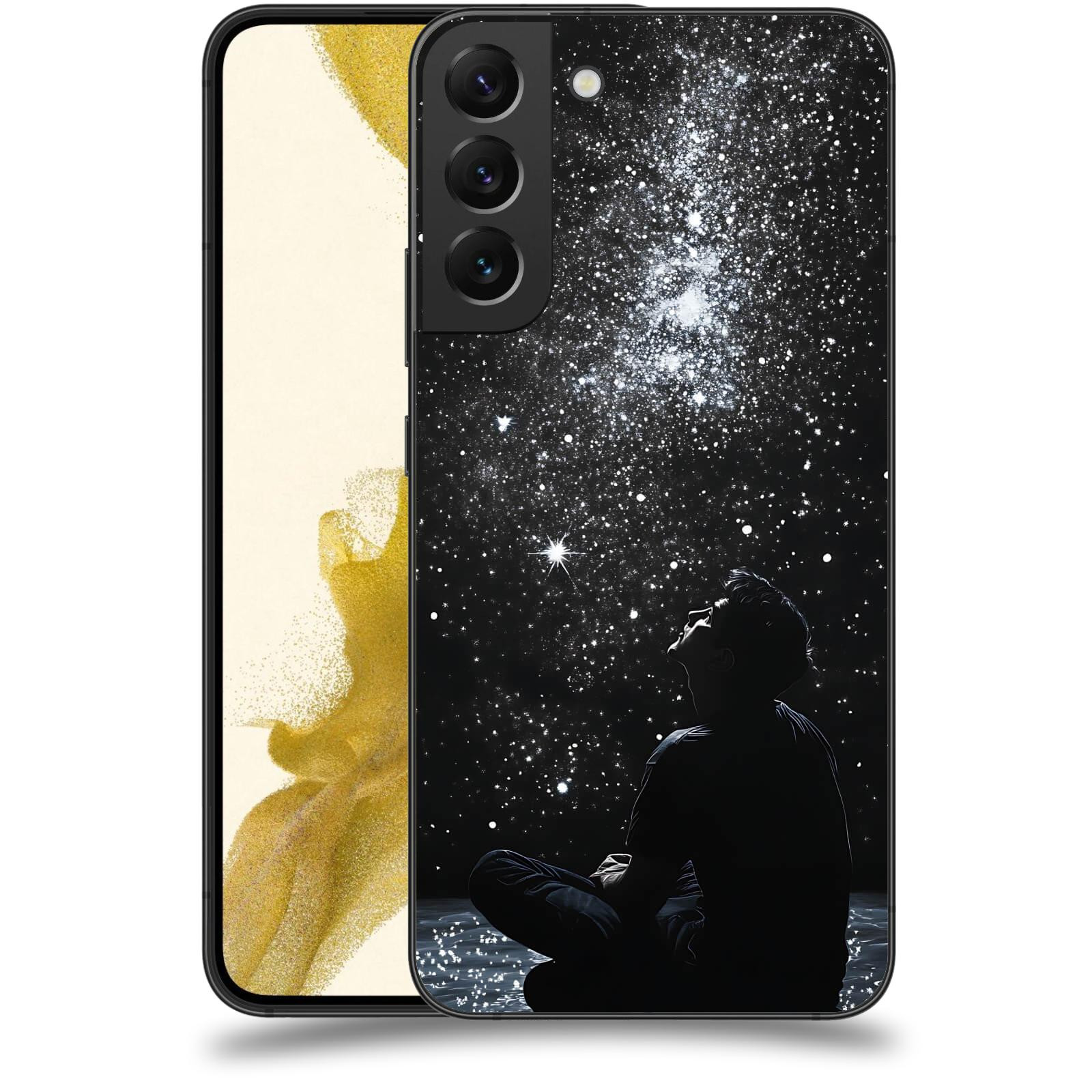 ACOVER Kryt na mobil Samsung Galaxy S22+ 5G - Noční obloha V
