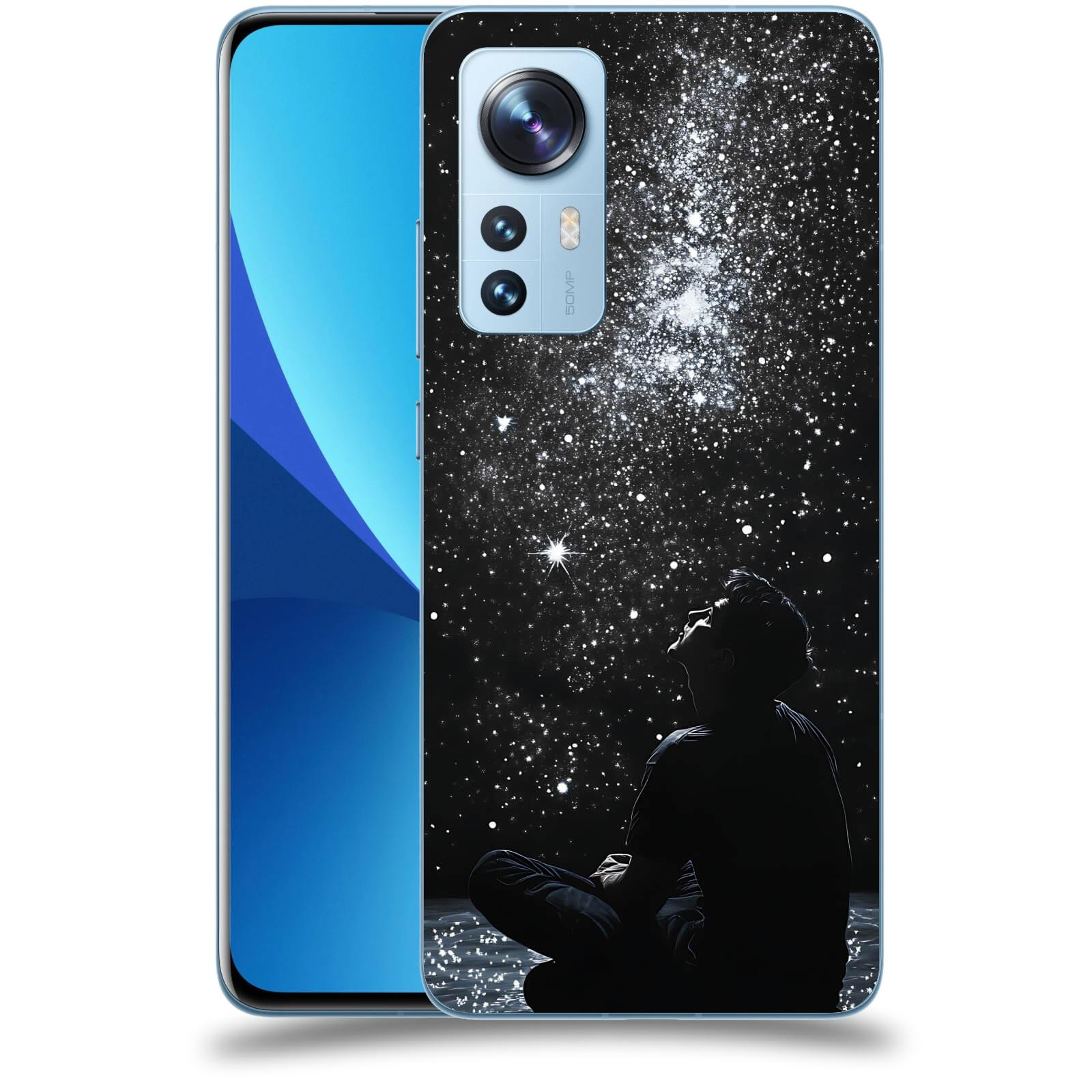 ACOVER Kryt na mobil Xiaomi 12 - Noční obloha V