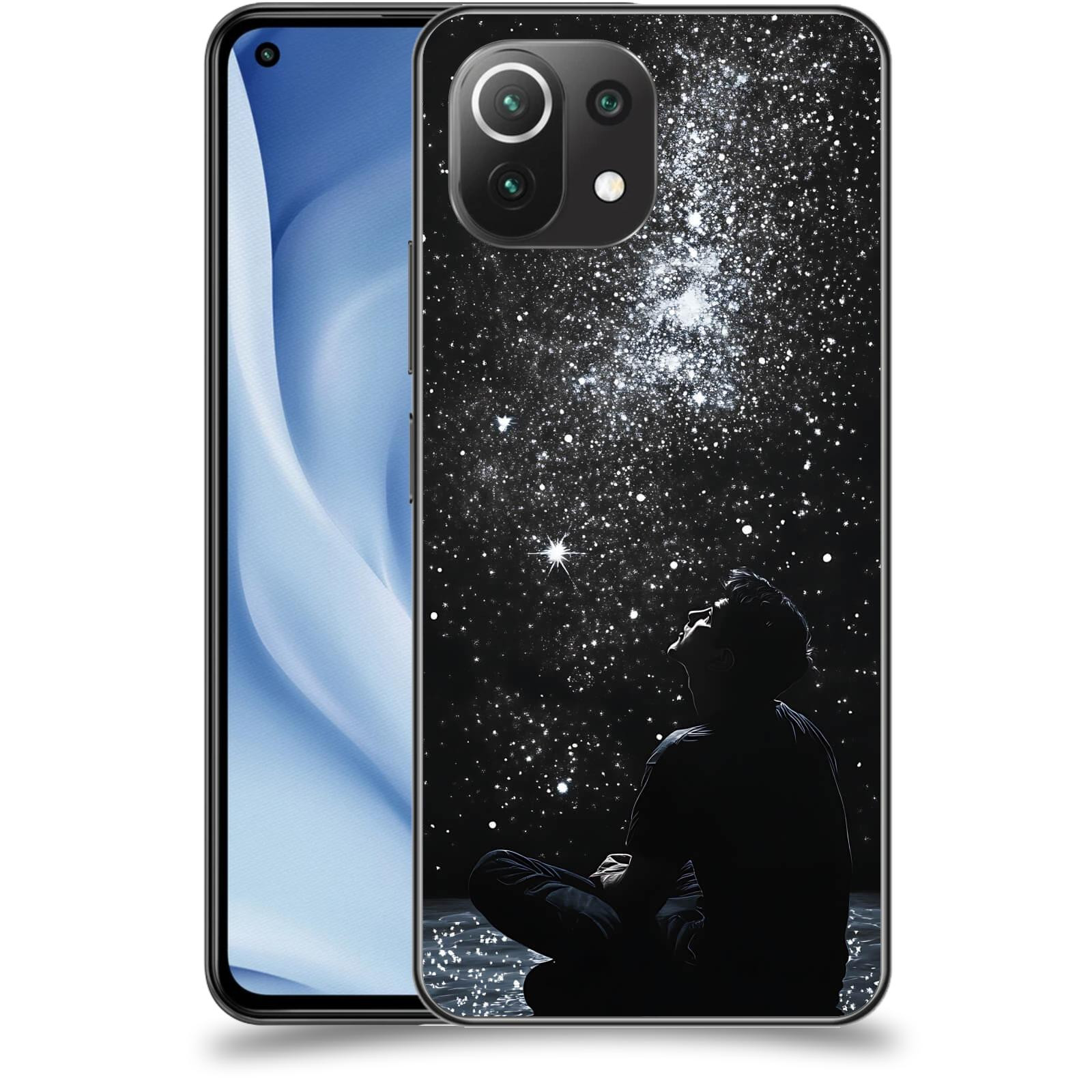 ACOVER Kryt na mobil Xiaomi Mi 11 Lite - Noční obloha V