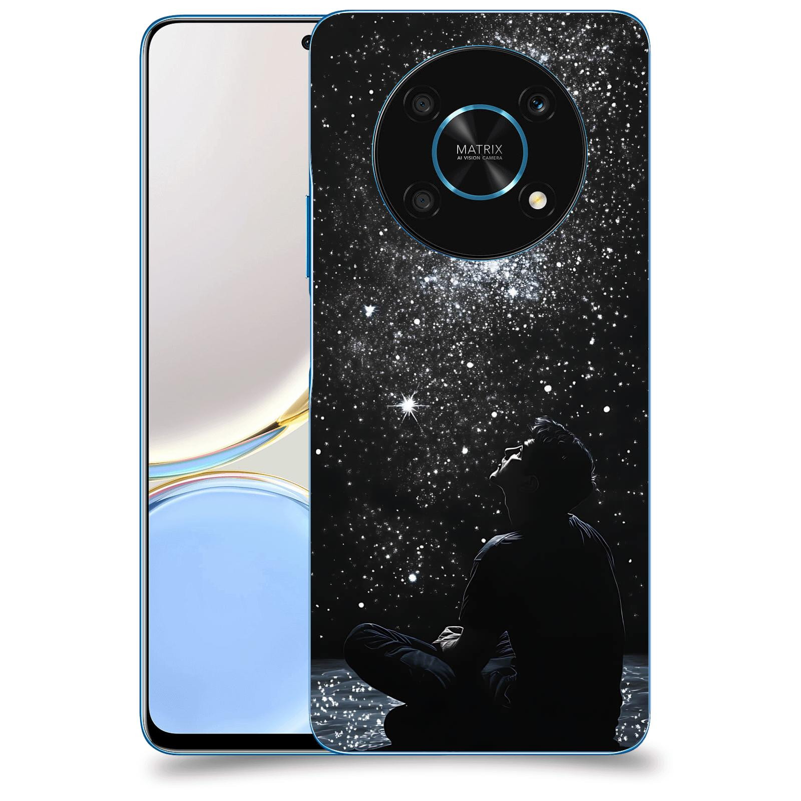 ACOVER Kryt na mobil Honor Magic 4 Lite 5G - Noční obloha V